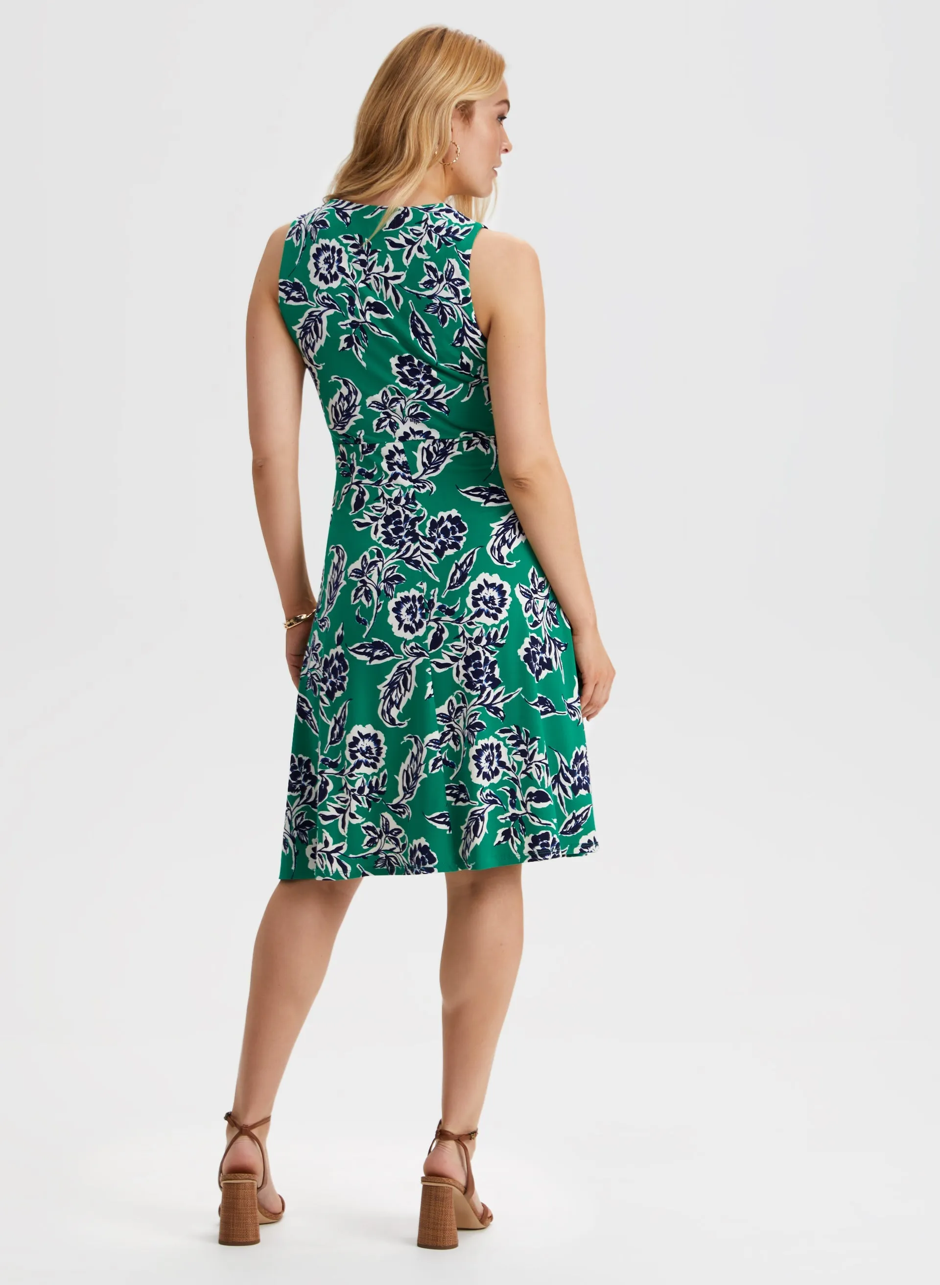 Leaf Print Dress sold by Laura product image thumbnail 2