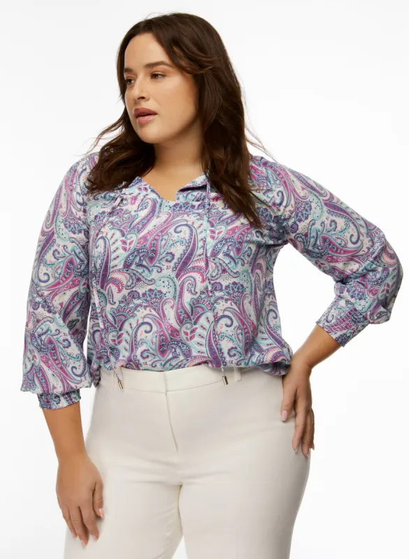Paisley Print Blouse sold by Laura