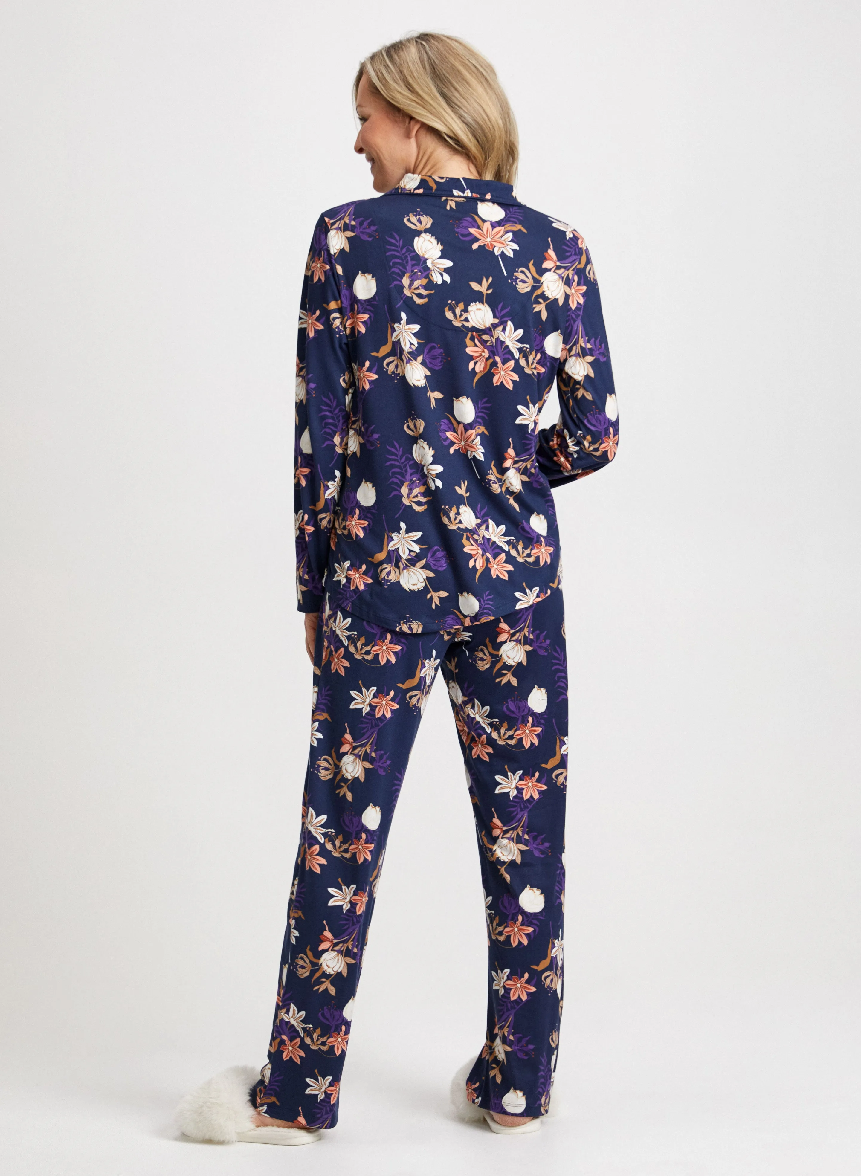 Floral Print Pyjama Set sold by Laura product image thumbnail 2