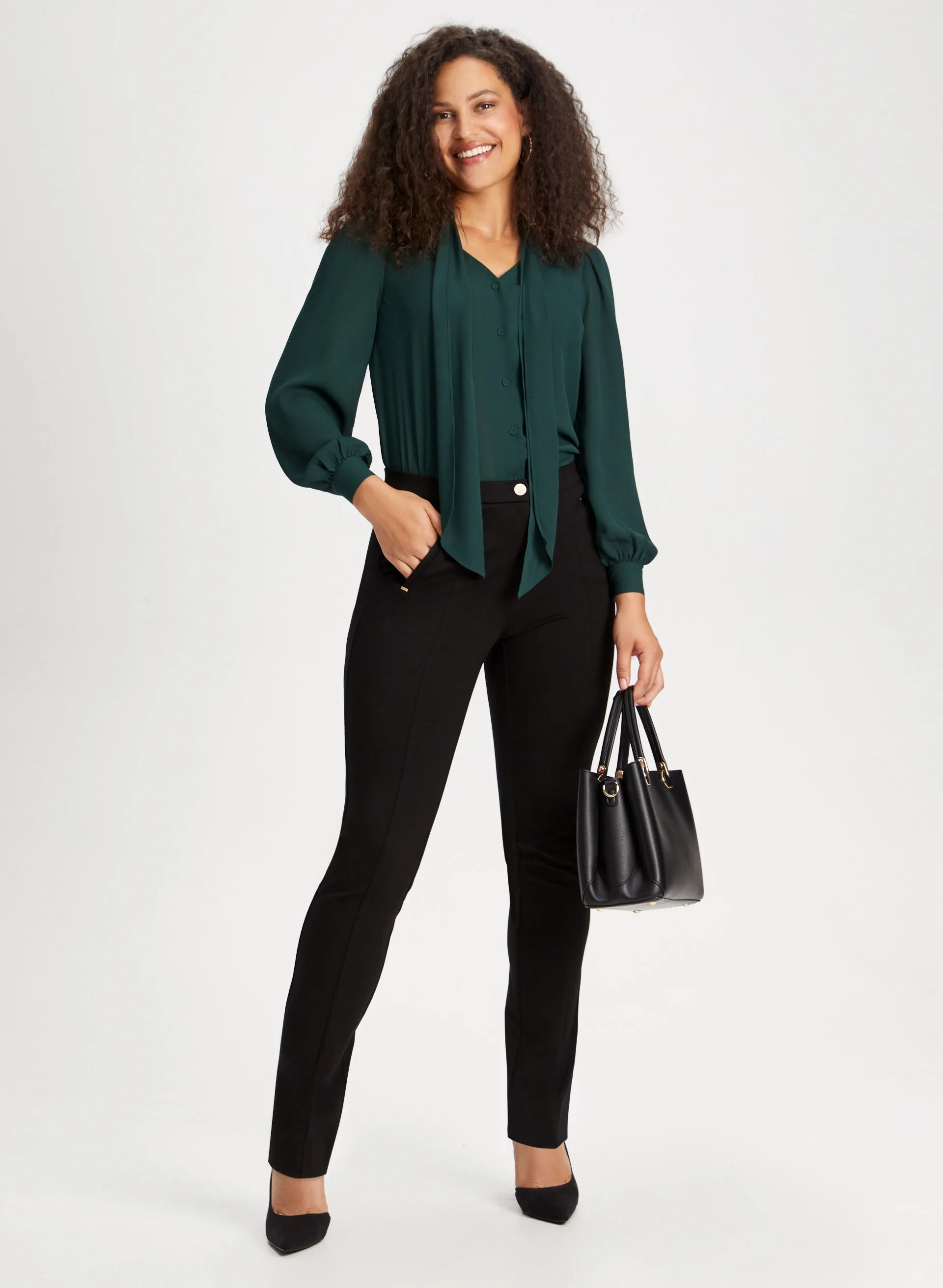 Signature Fit Straight Leg Pants sold by Laura product image thumbnail 3