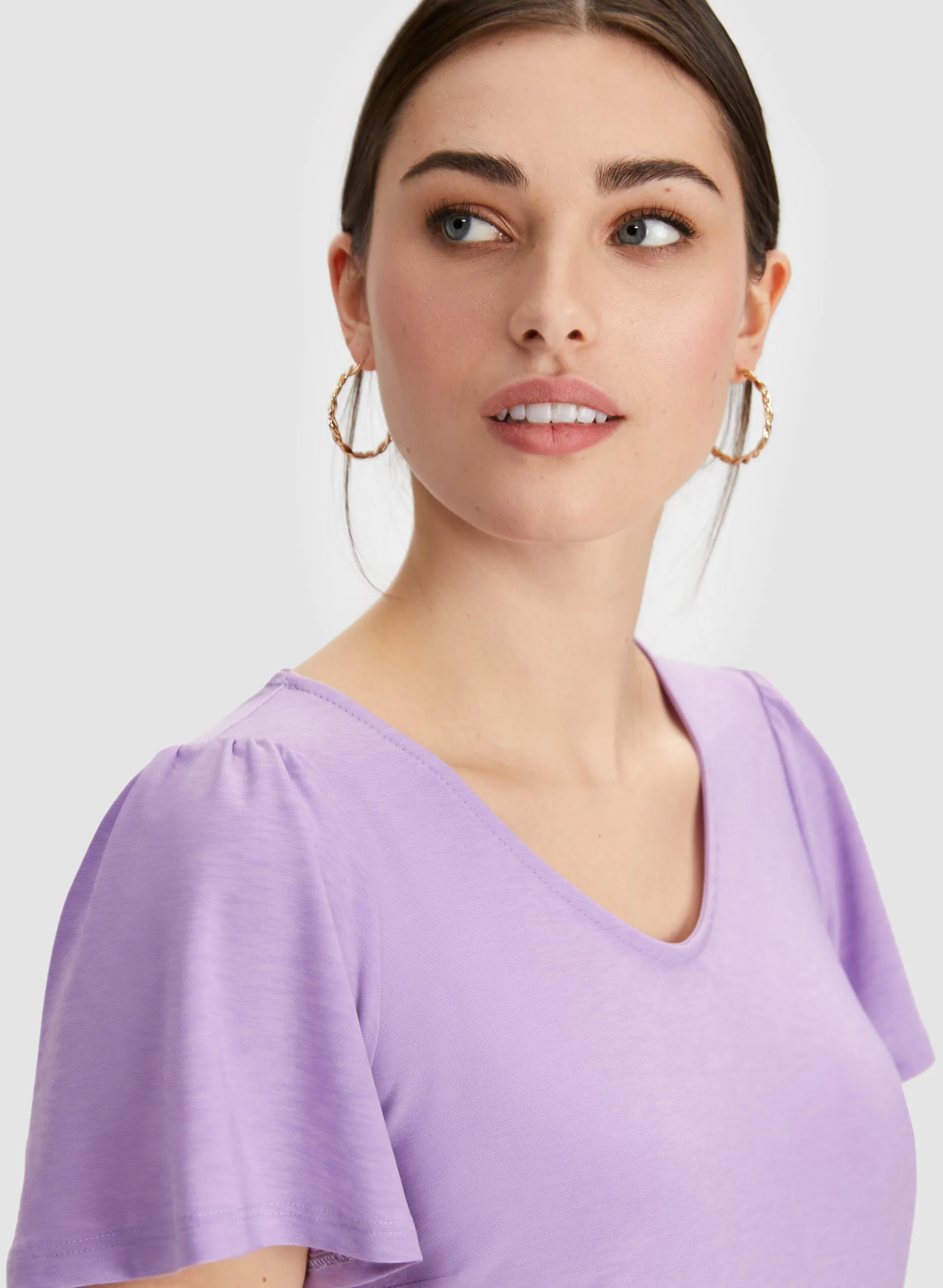 Flutter Sleeve Top sold by Laura product image thumbnail 2