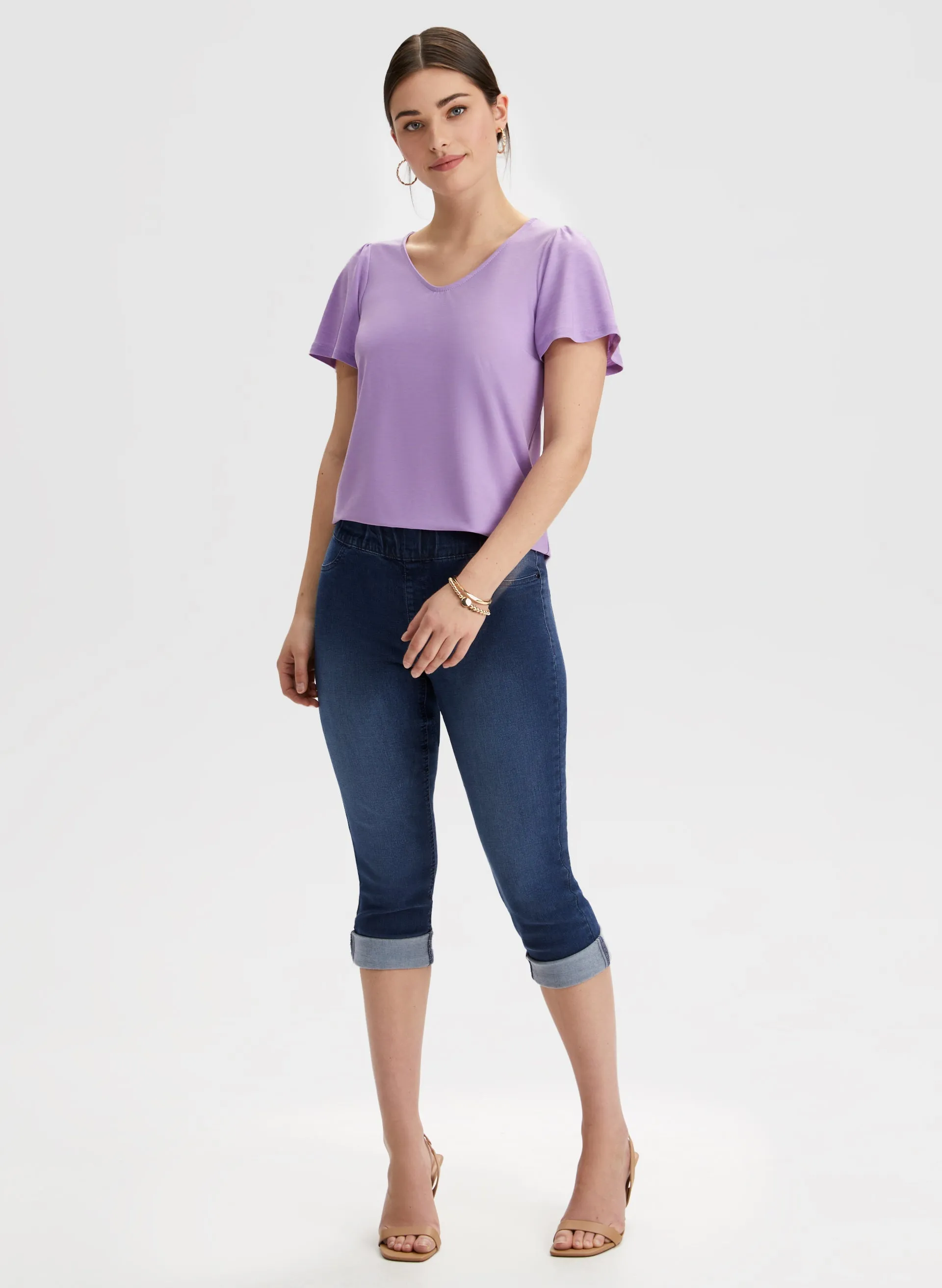 Flutter Sleeve Top sold by Laura product image thumbnail 3