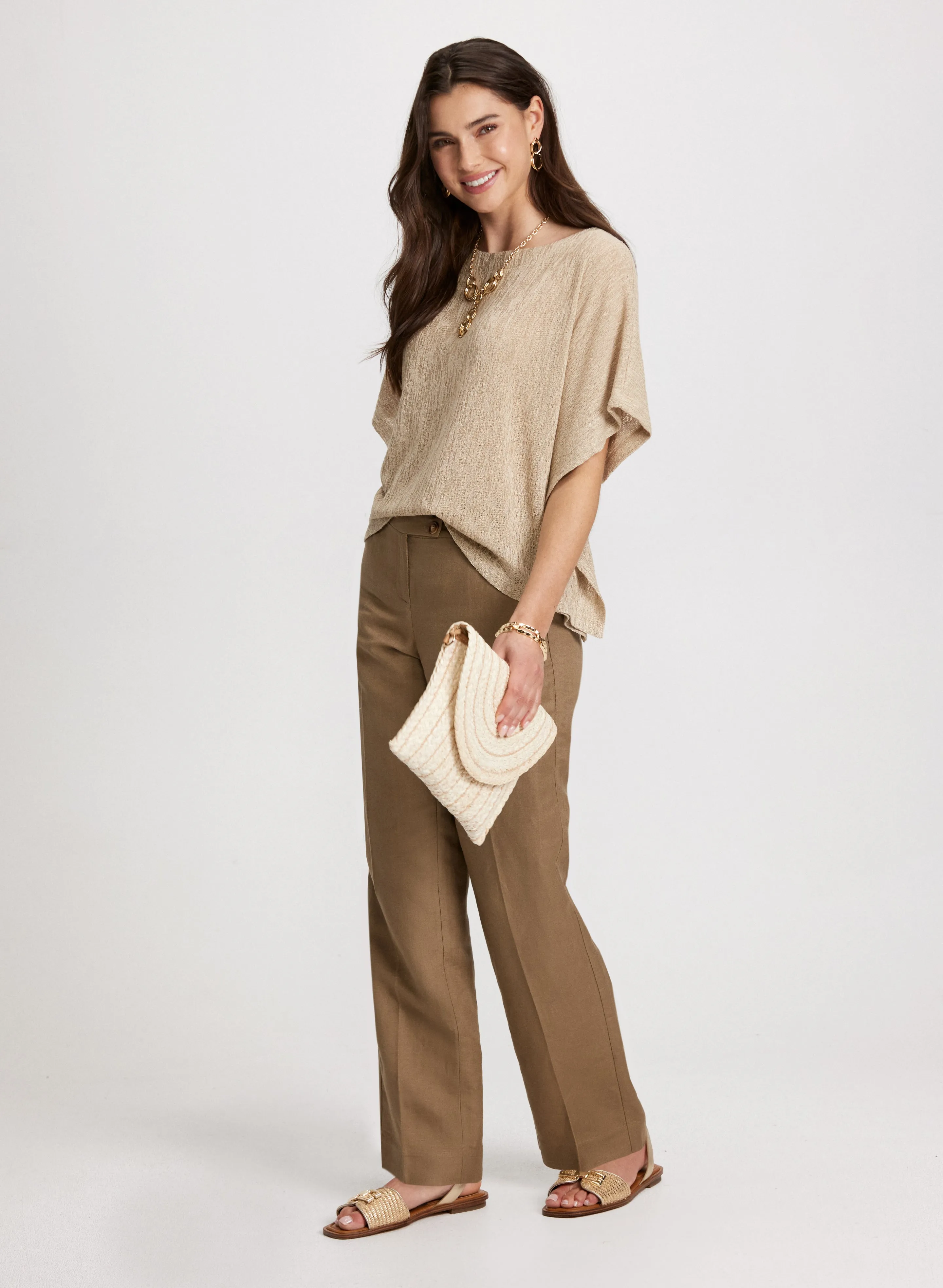 Flared Sleeve Knit Top sold by Laura product image thumbnail 3