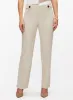 Button Tab Straight Leg Pants sold by Laura