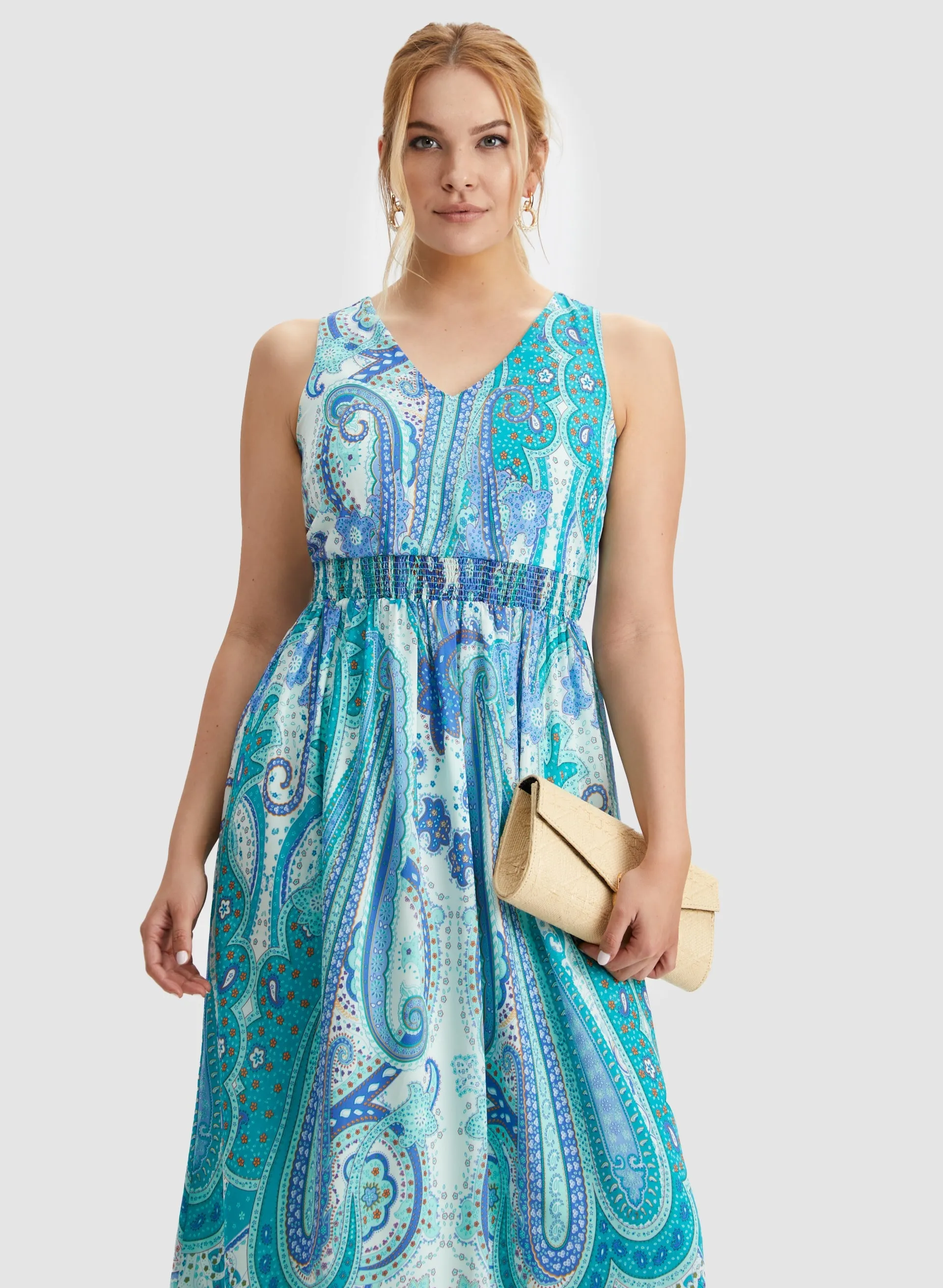 Paisley Print Maxi Dress sold by Laura product image thumbnail 5