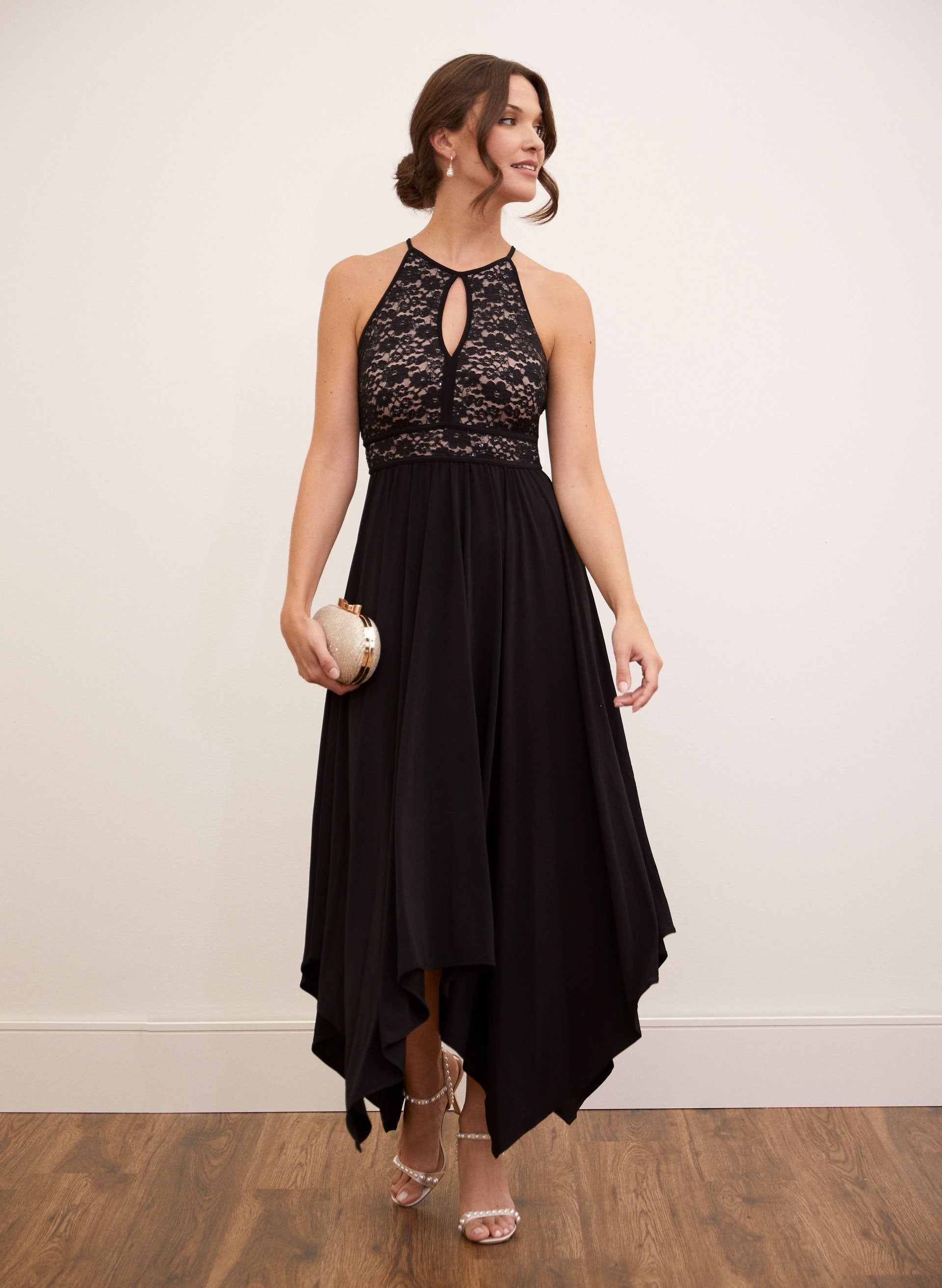 Lace & Sequin Dress sold by Laura product image thumbnail 4