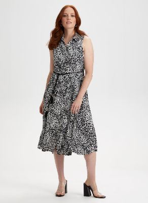 Leopard Print Midi Dress sold by Laura
