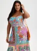 Tropical Print Maxi Dress sold by Laura