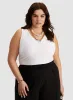 Sleeveless V-Neck Top sold by Laura