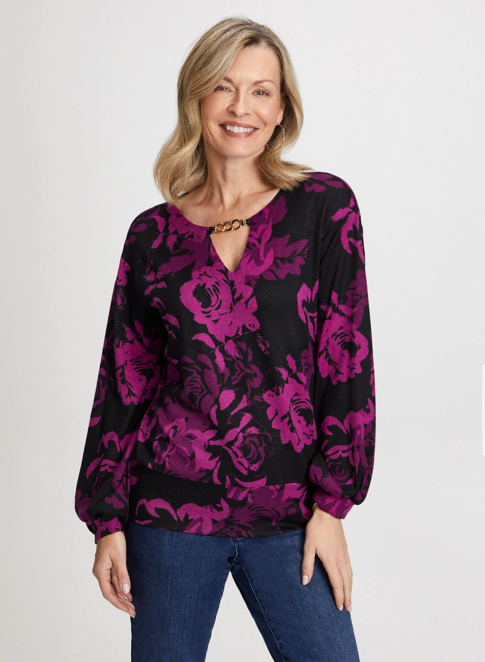 Floral Print Top sold by Laura product image thumbnail 5