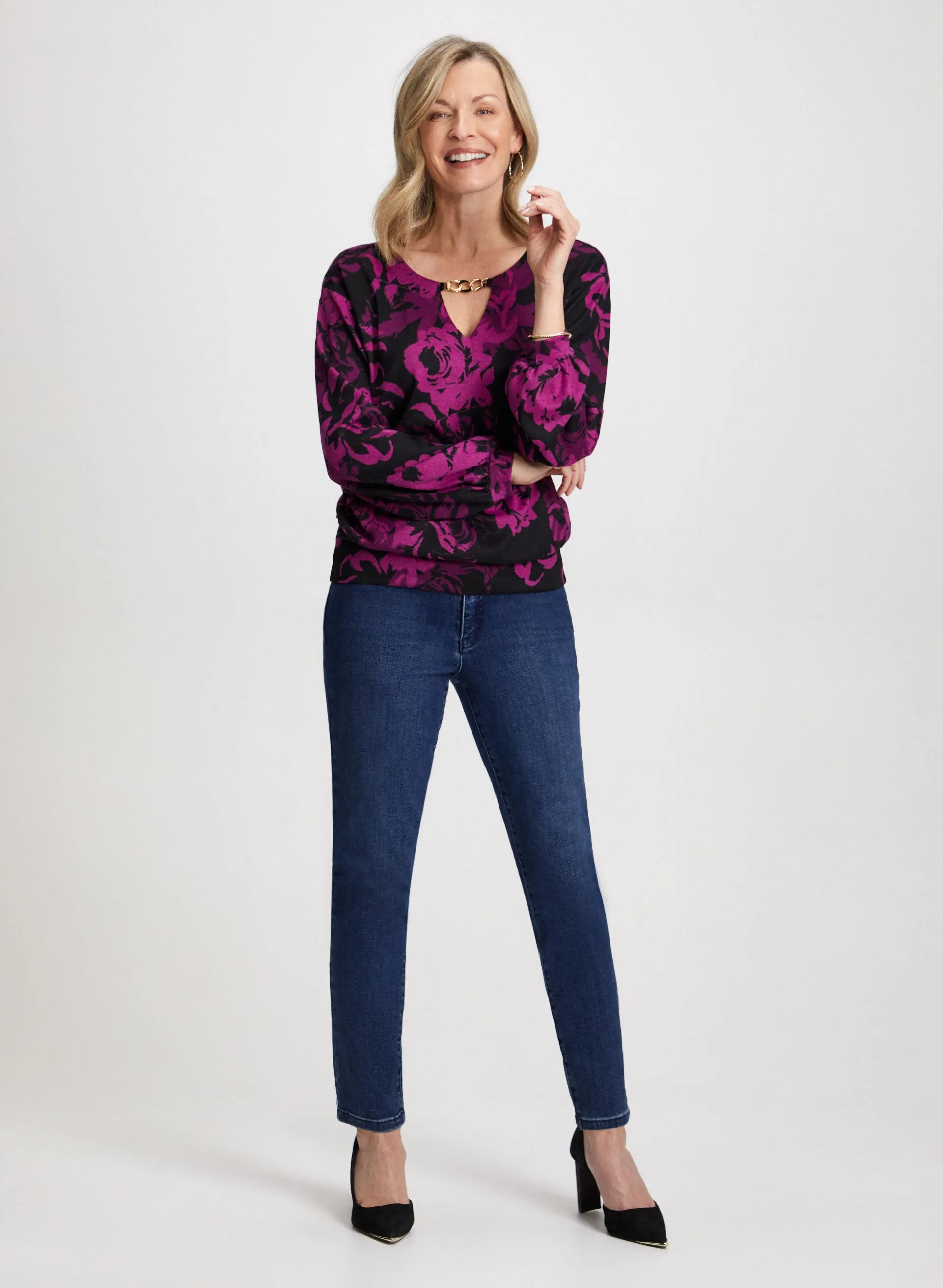 Floral Print Top sold by Laura product image thumbnail 3