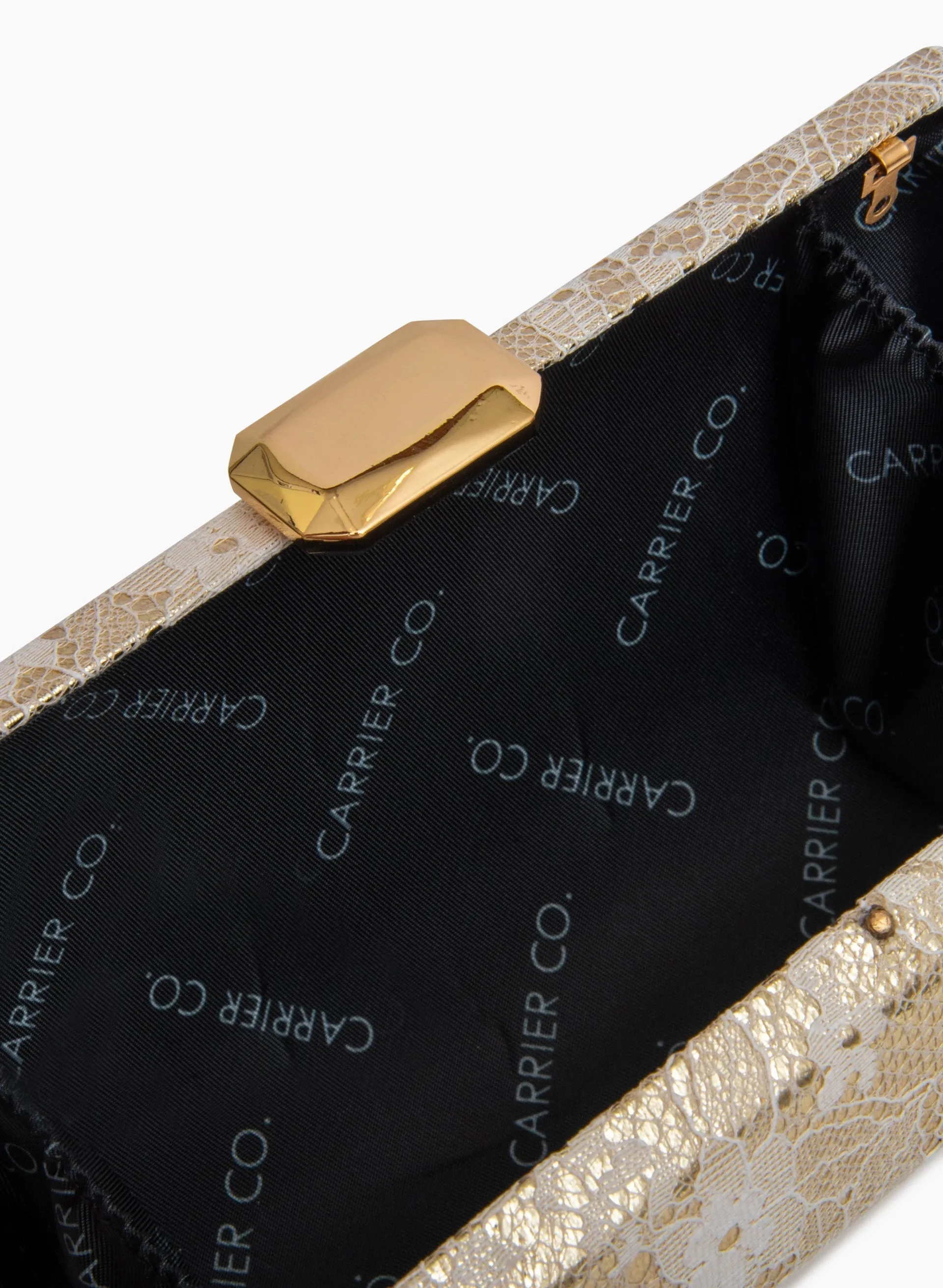 Metallic Lace Box Clutch sold by Laura product image thumbnail 2