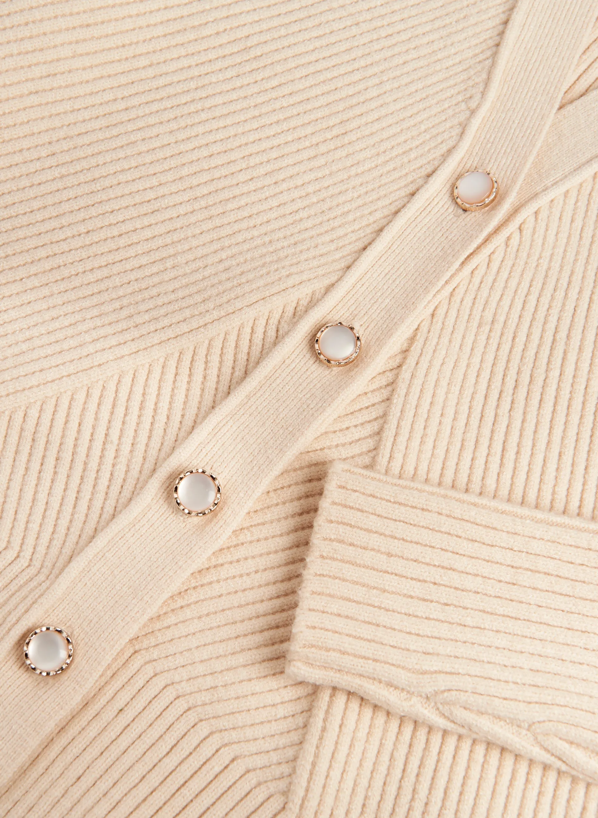 Rib Detail Cardigan sold by Laura product image thumbnail 5