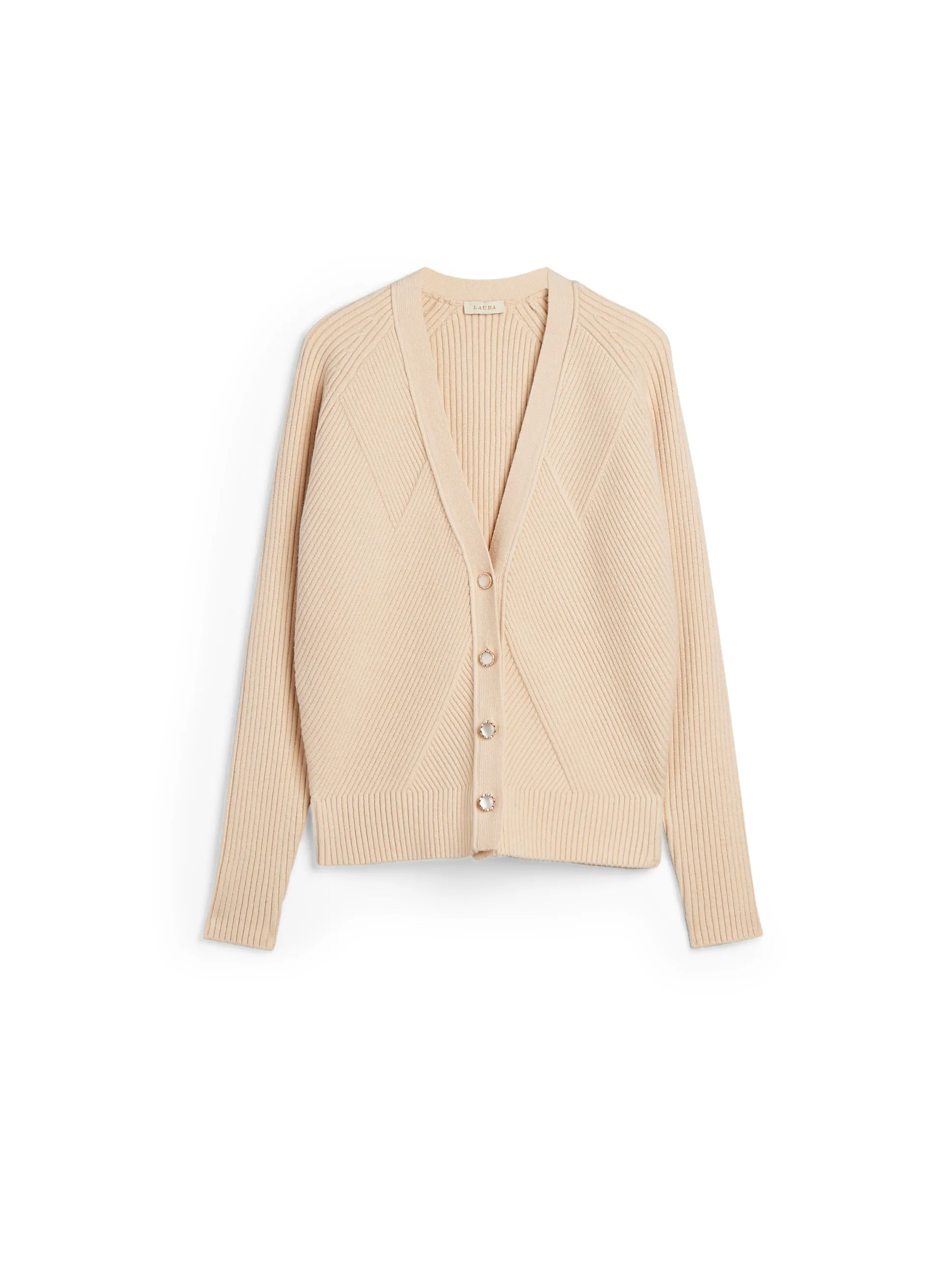 Rib Detail Cardigan sold by Laura product image thumbnail 4