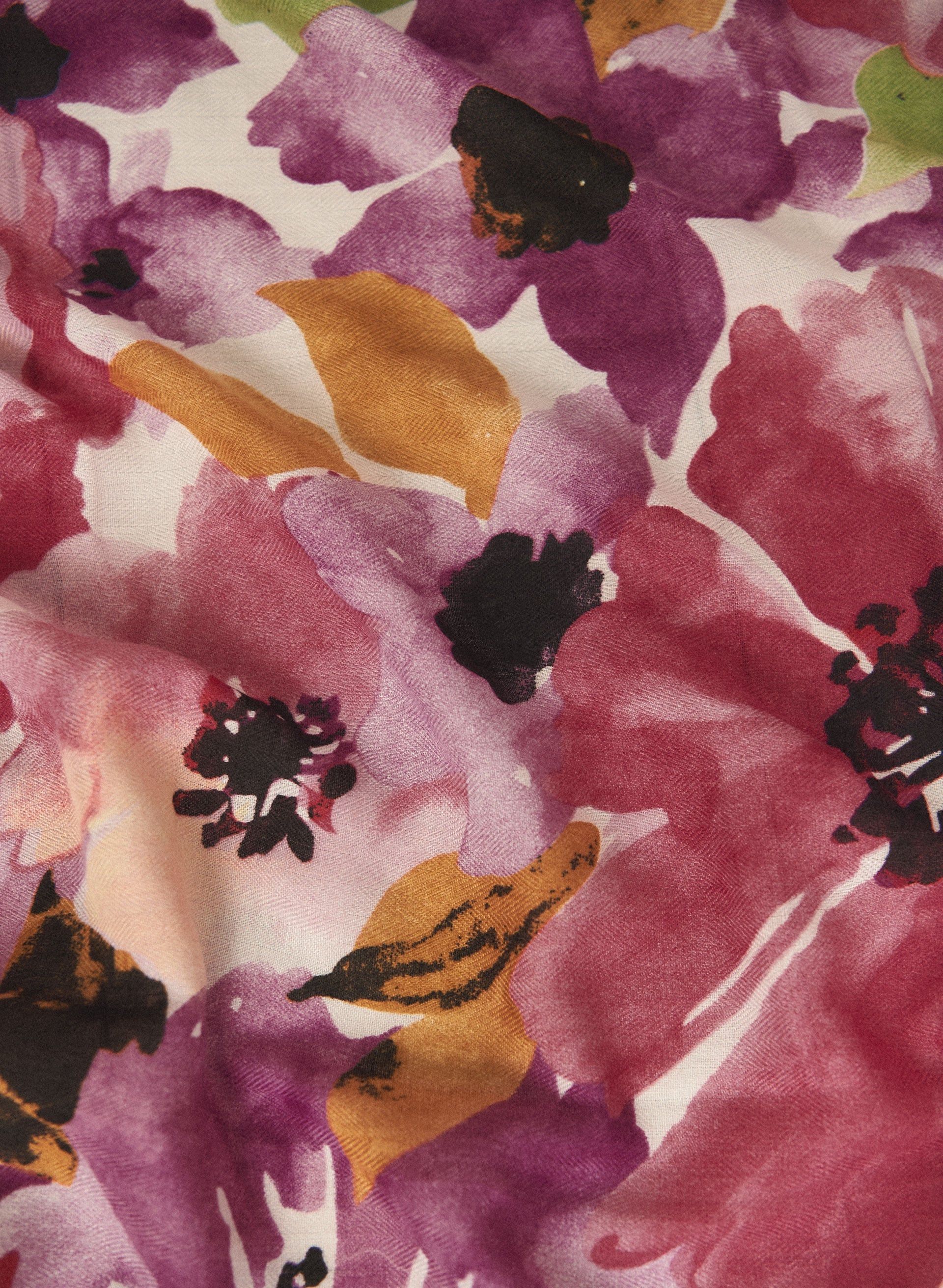 Floral Print Scarf sold by Laura product image thumbnail 2