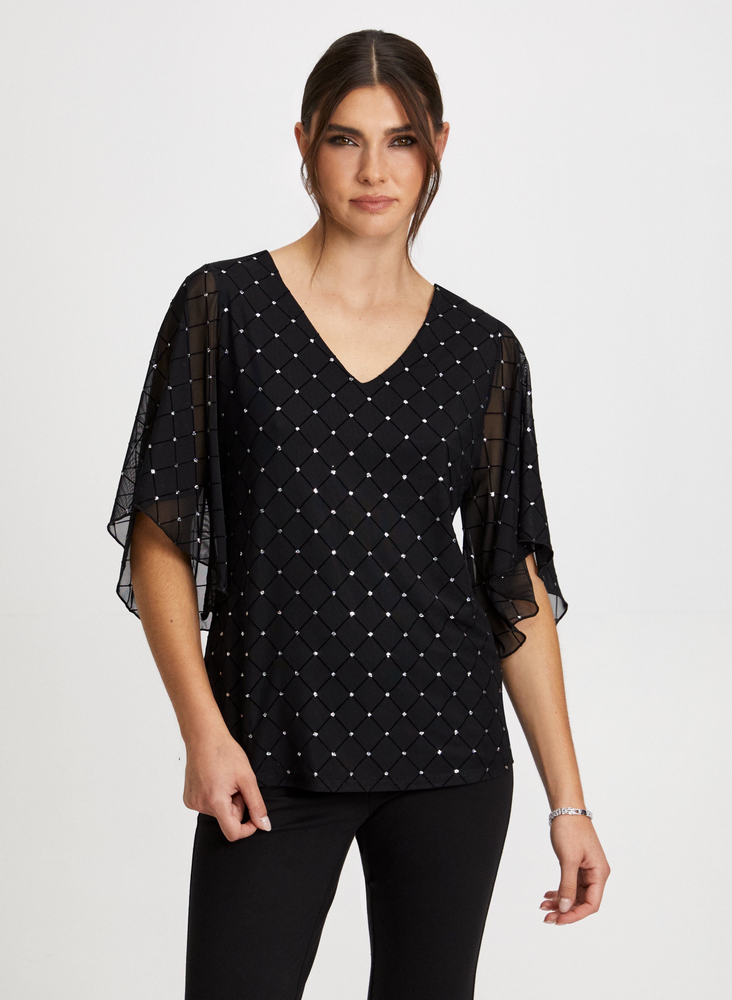 Diamond Motif Sequin Top sold by Laura product image thumbnail 2