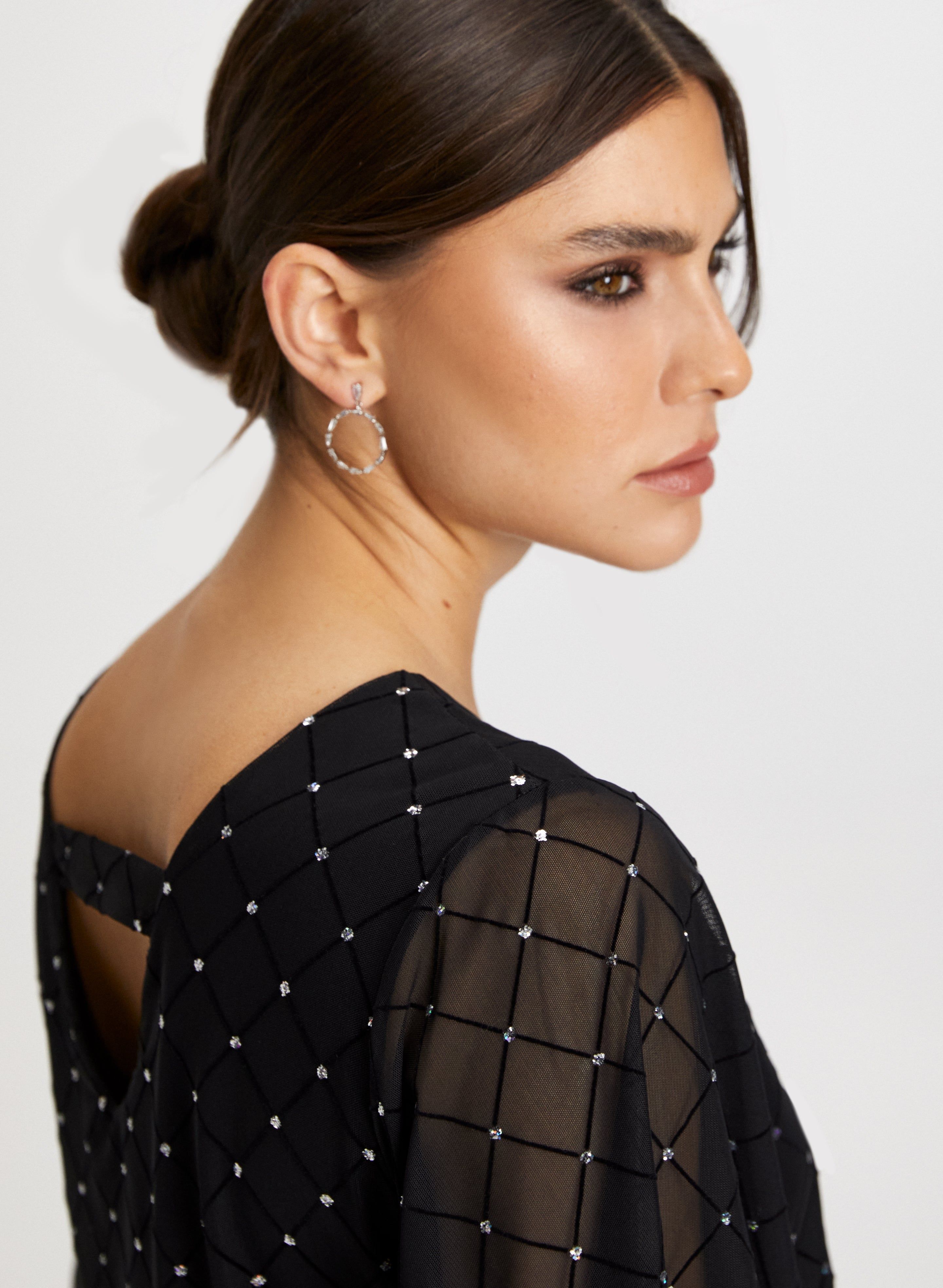 Diamond Motif Sequin Top sold by Laura product image thumbnail 5