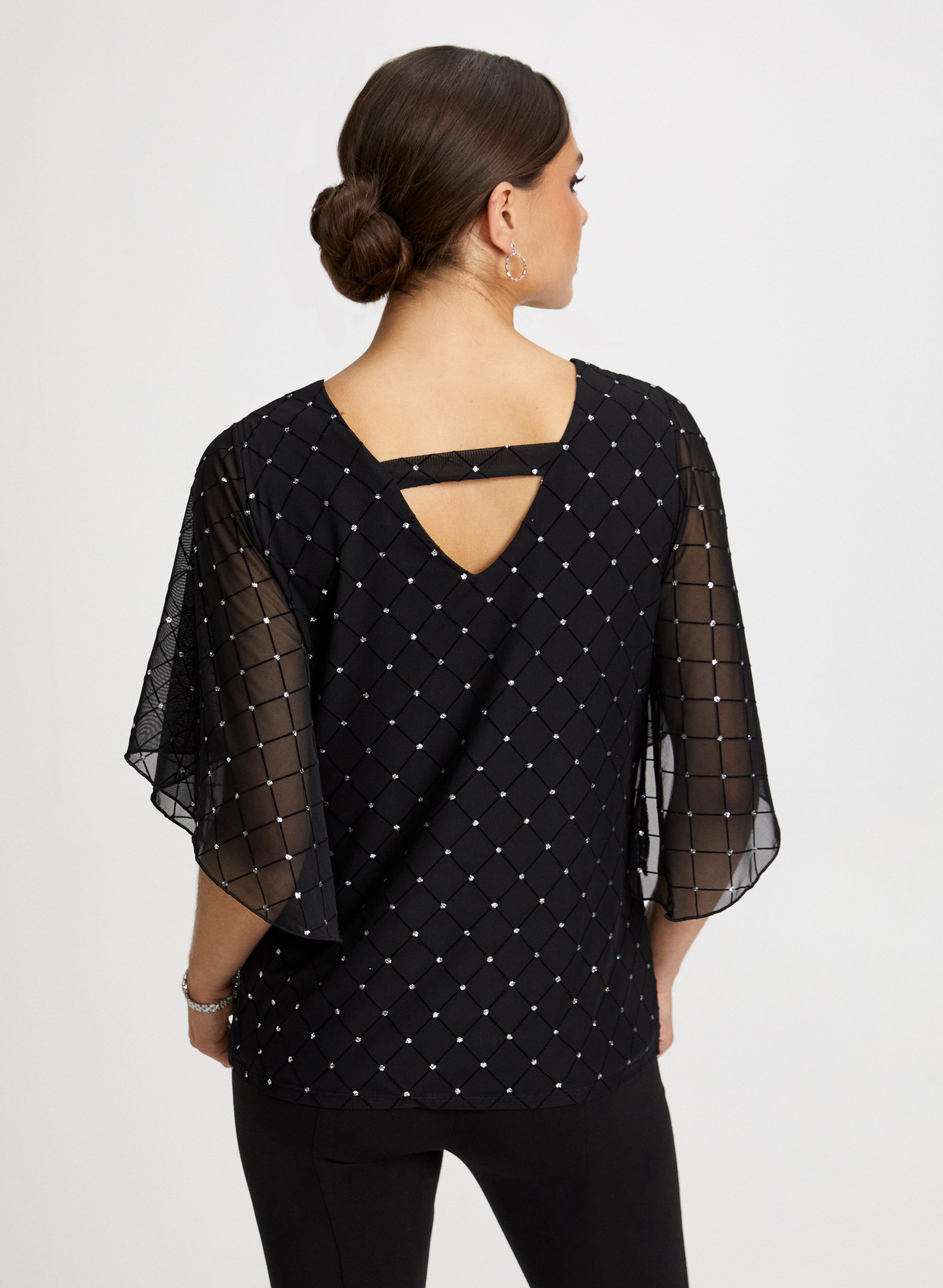 Diamond Motif Sequin Top sold by Laura product image thumbnail 3