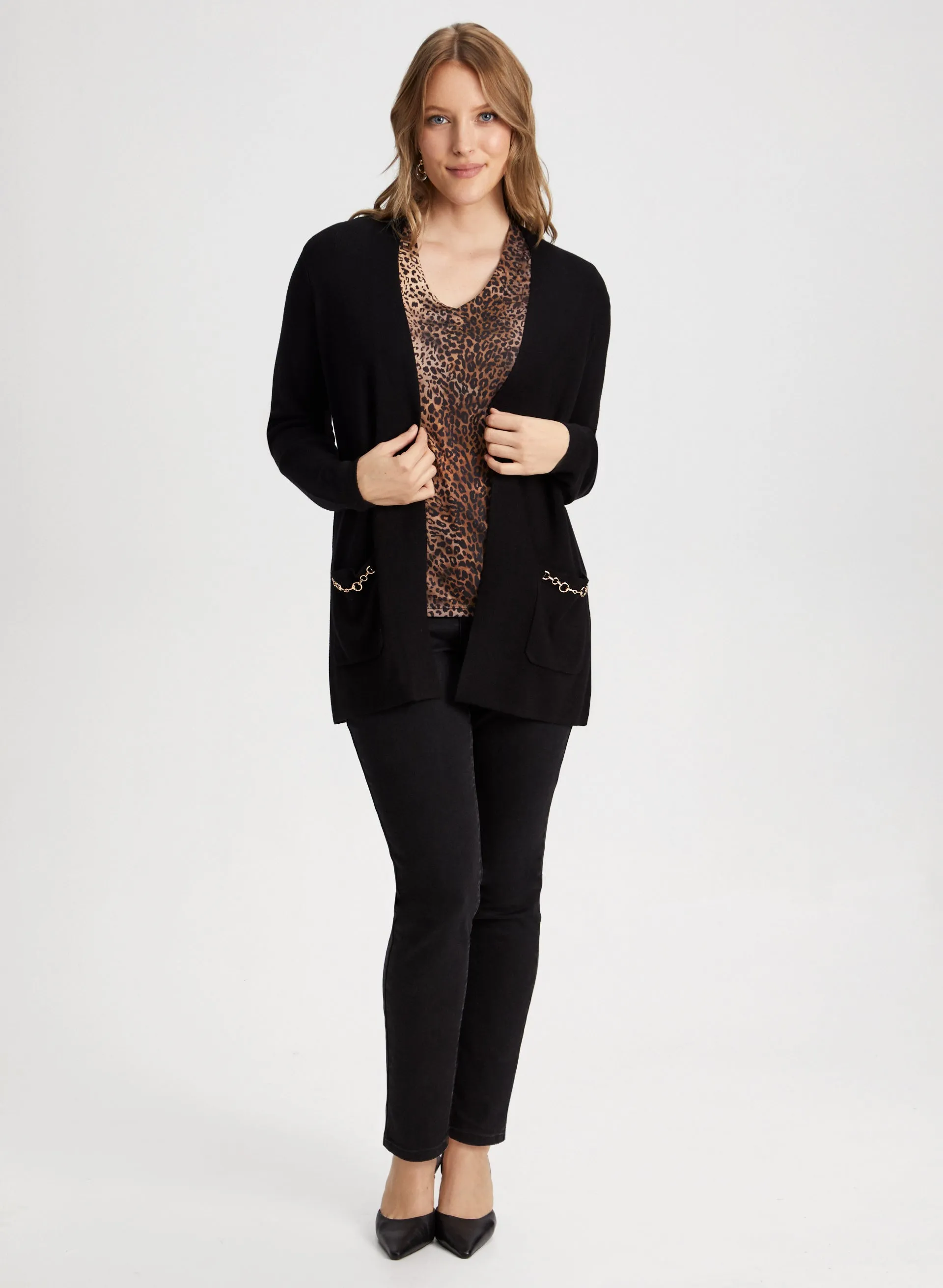 Leopard Print Sleeveless Top sold by Laura product image thumbnail 3