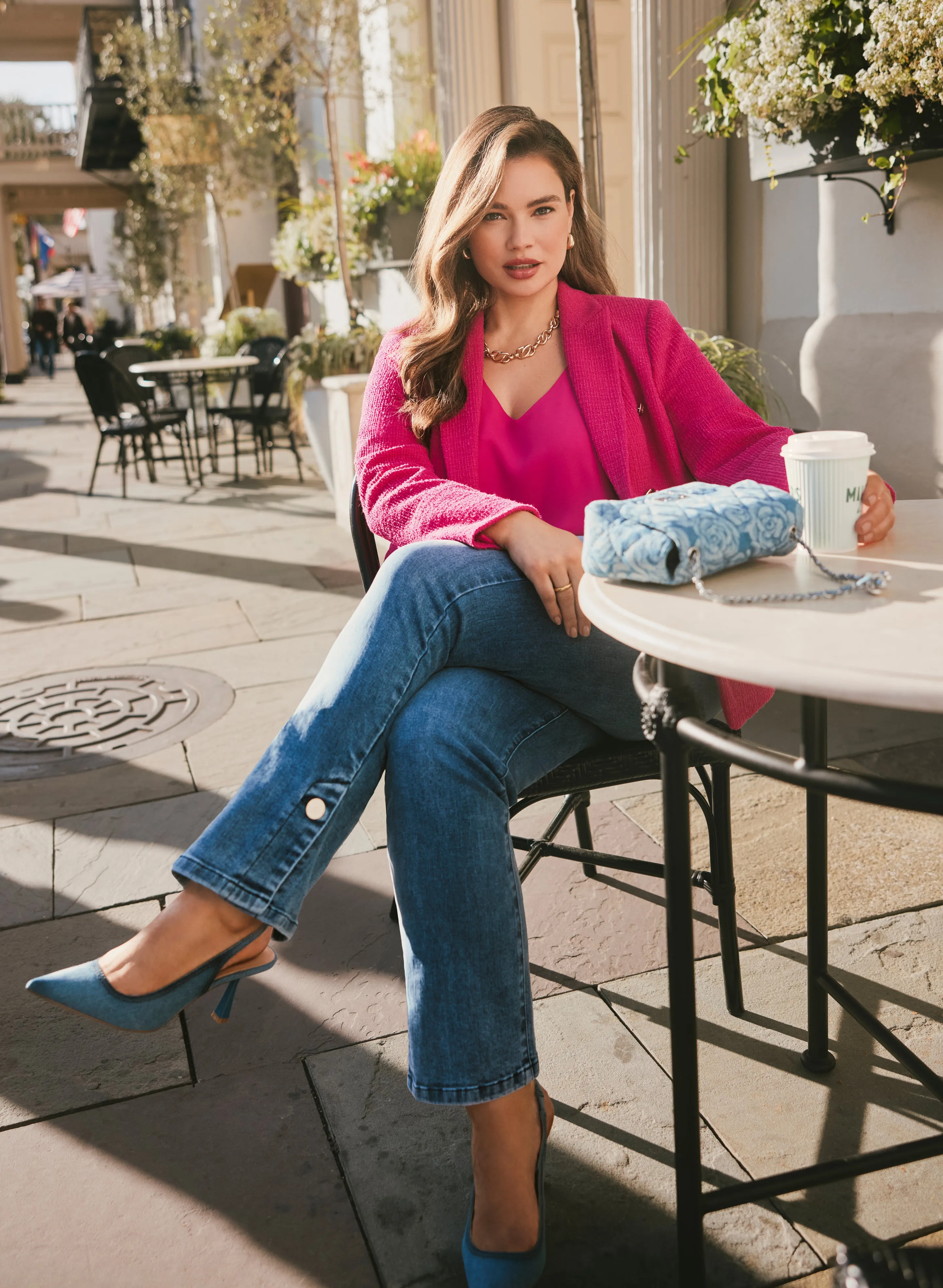 Sleeveless V-Neck Blouse sold by Laura product image thumbnail 2