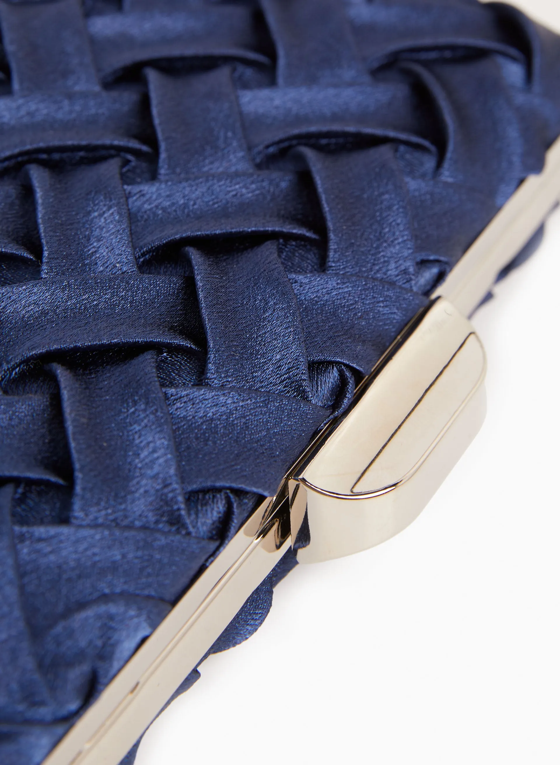 Interwoven Satin Clutch sold by Laura product image thumbnail 2