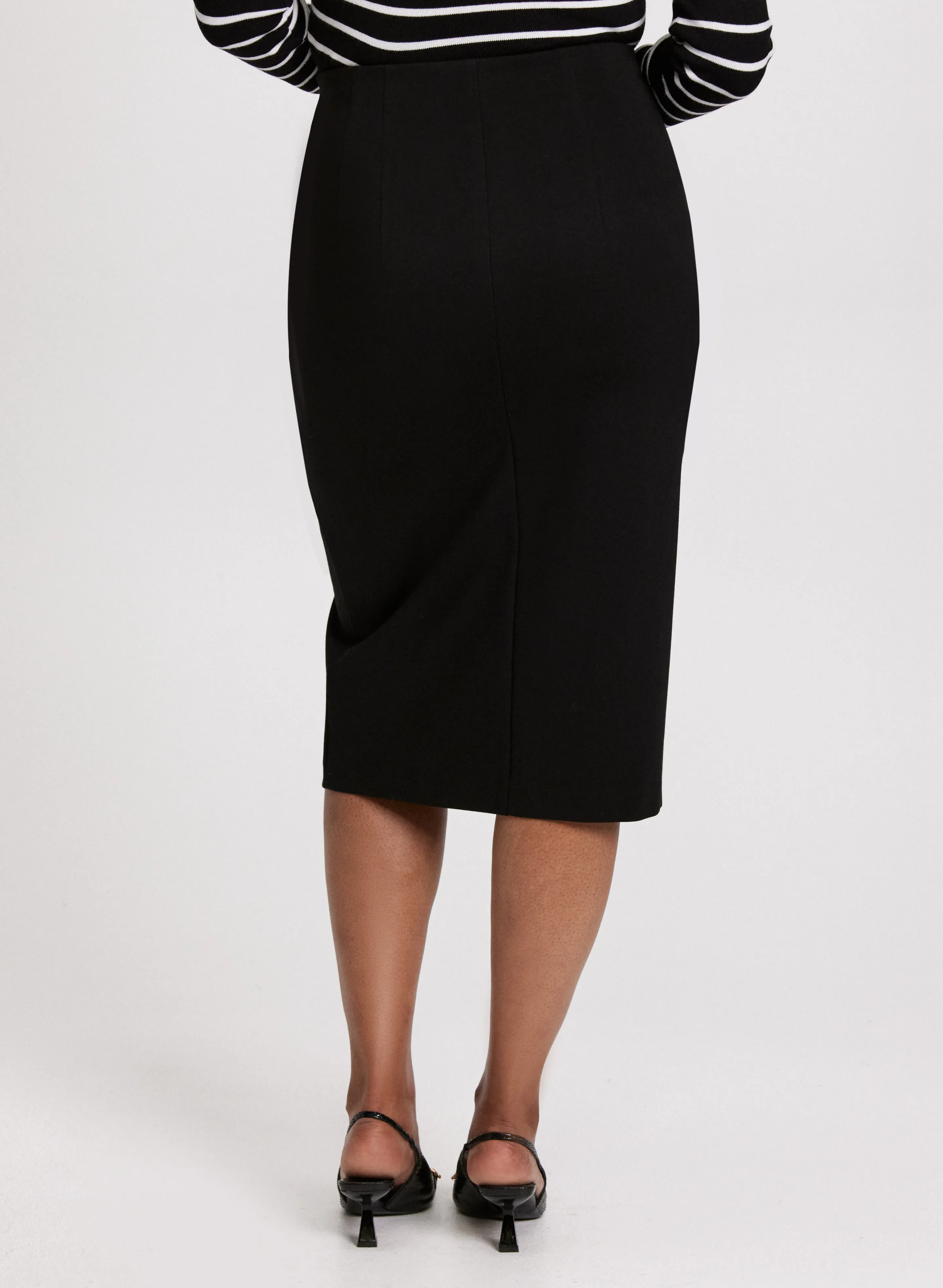 Front Slit Pencil Skirt sold by Laura product image thumbnail 2