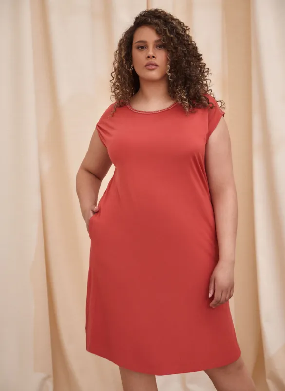 Boat Neck Dress sold by Laura