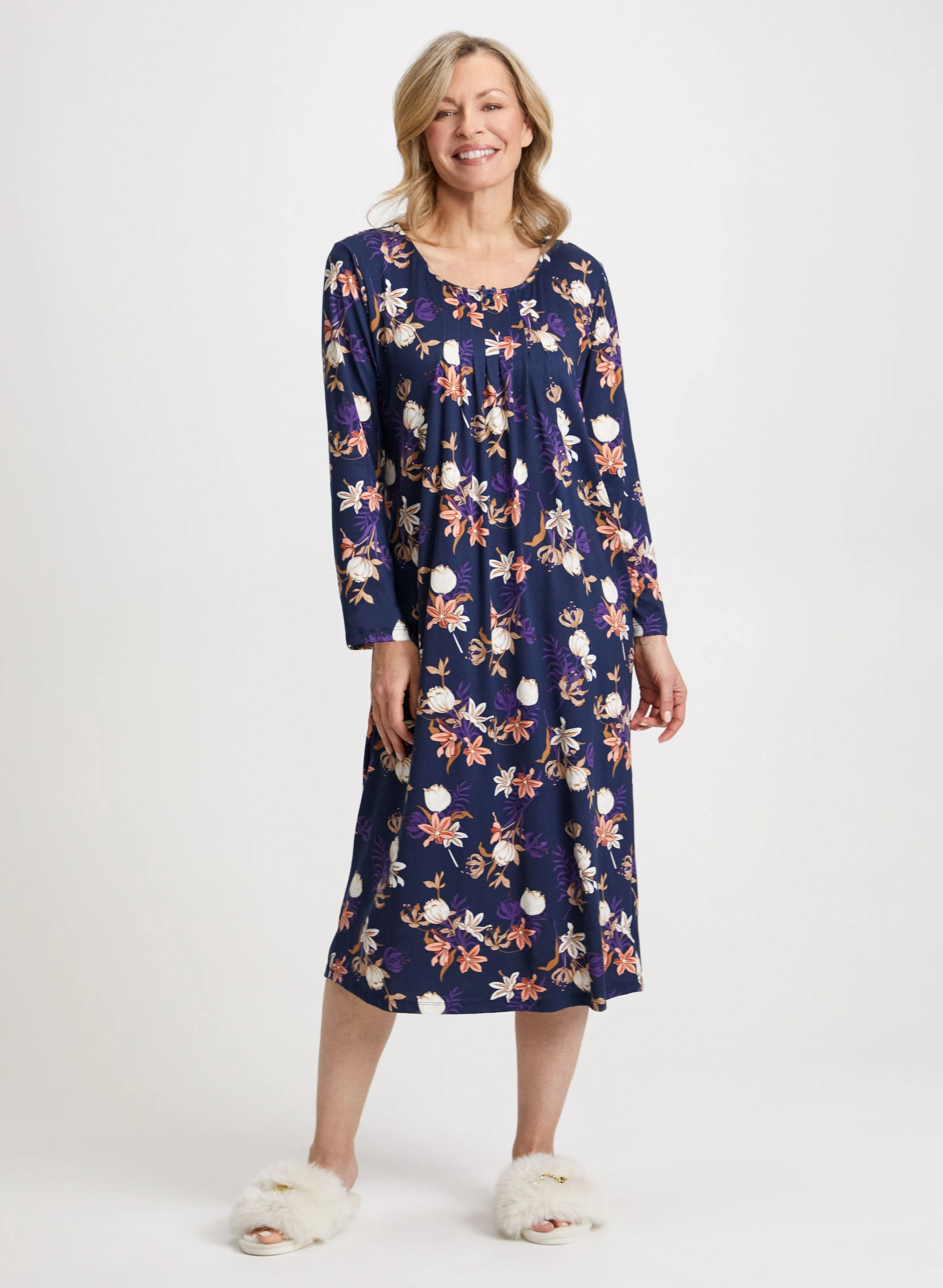 Floral Print Nightgown sold by Laura