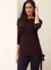 Tie Detail Dolman Sleeve Sweater sold by Laura