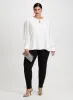 Rhinestone Detail Blouse & Slim Leg Jeans sold by Laura