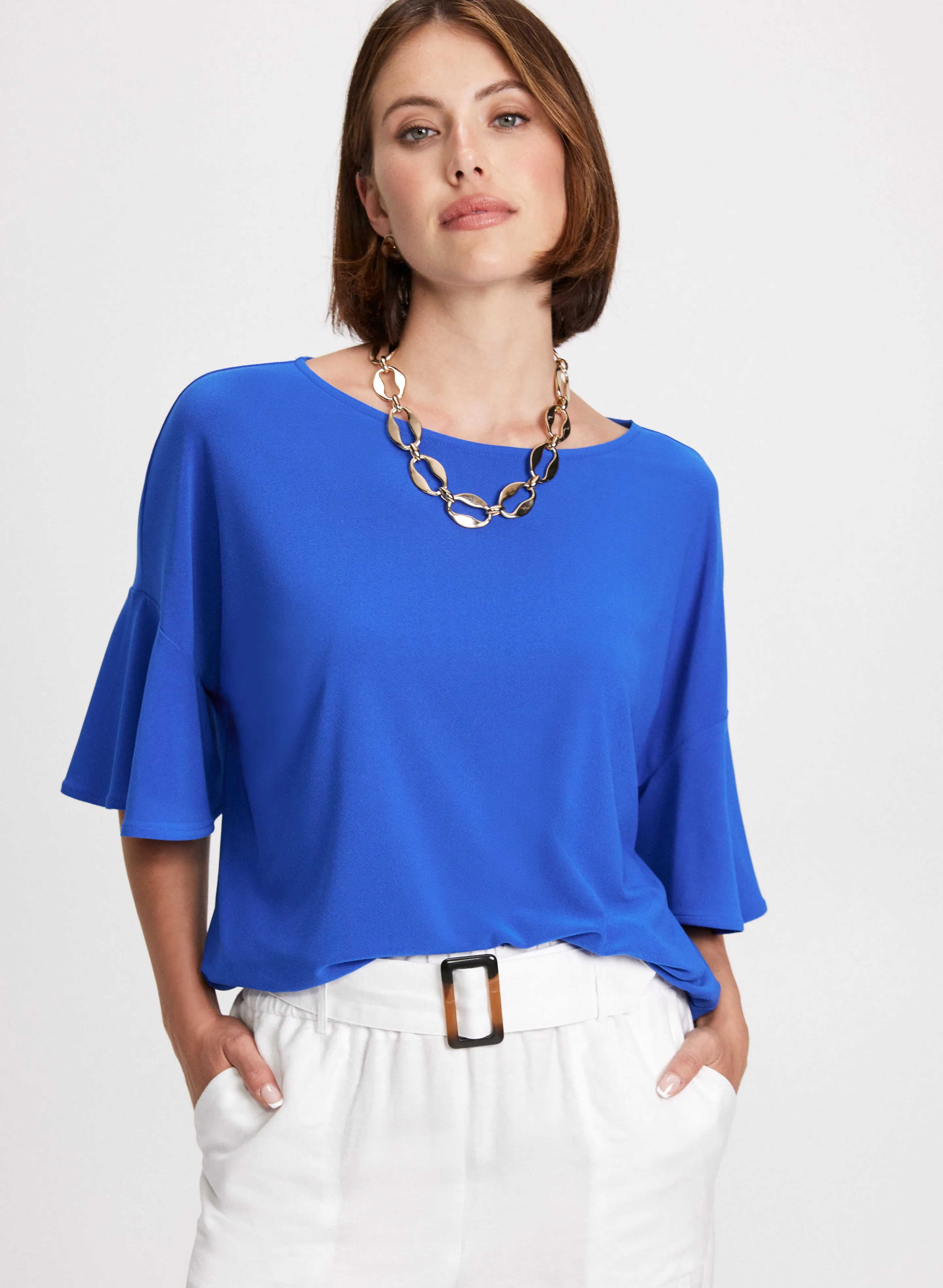 Flutter Sleeve Top sold by Laura