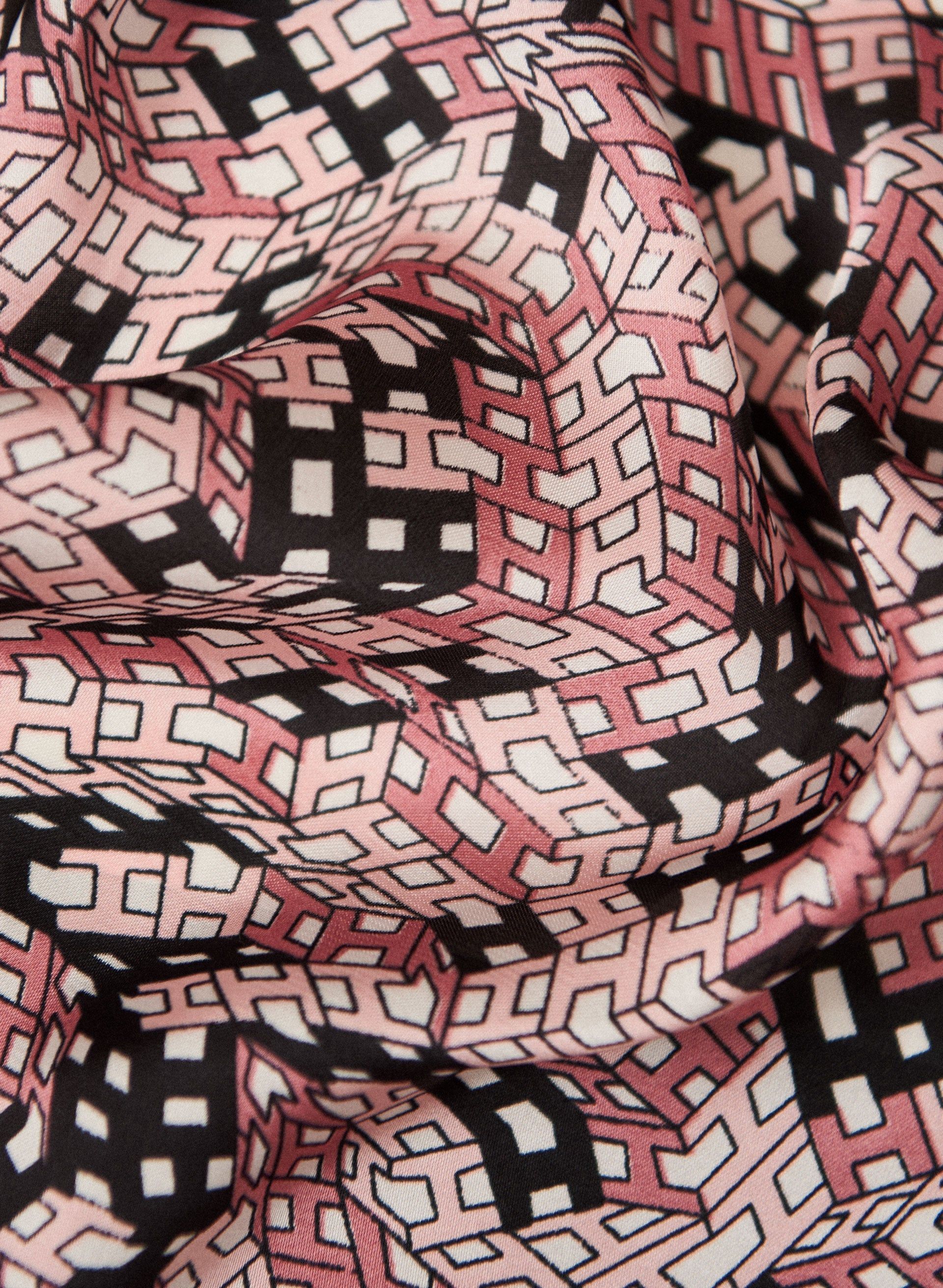 Abstract Geometric Print Scarf sold by Laura product image thumbnail 2