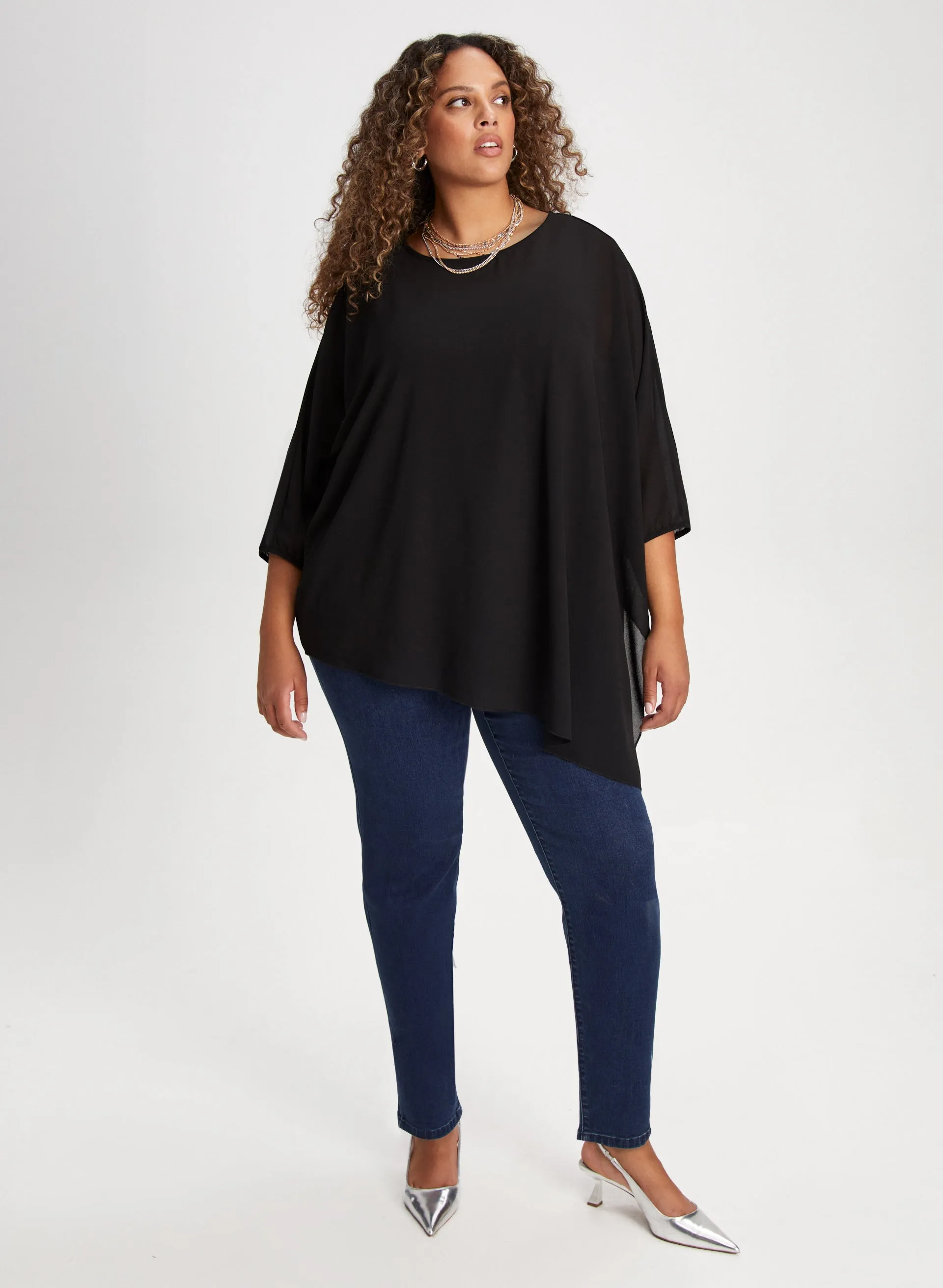 Asymmetric Overlay Tunic Top sold by Laura product image thumbnail 3