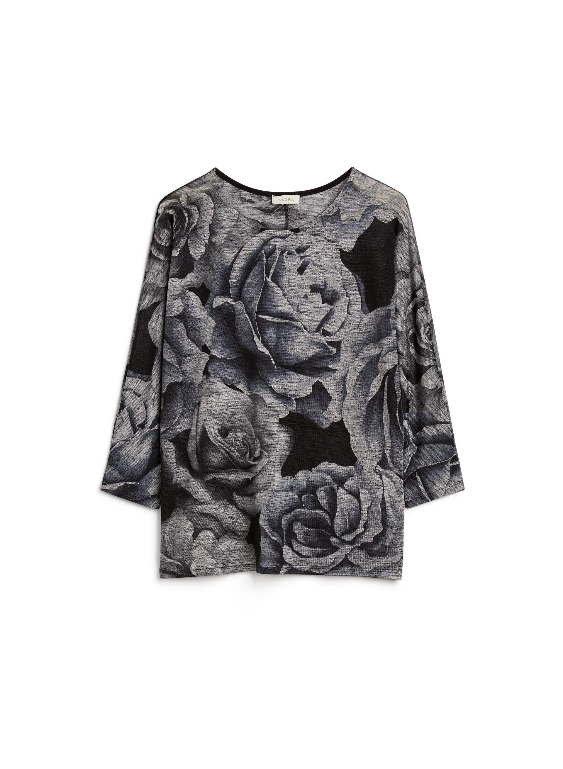 Floral Print Knit Top sold by Laura product image thumbnail 5