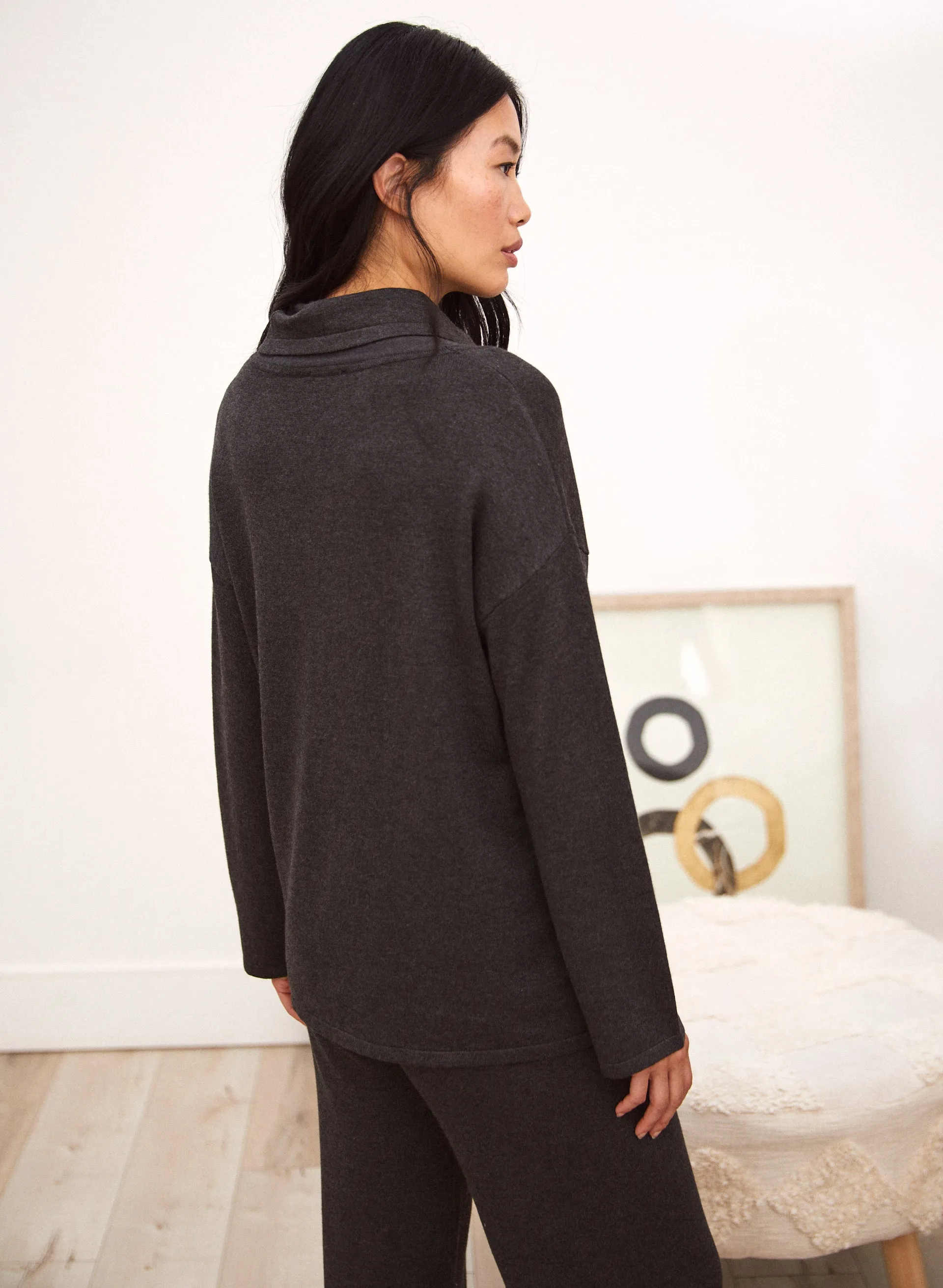 Drop Shoulder Sweater sold by Laura product image thumbnail 4