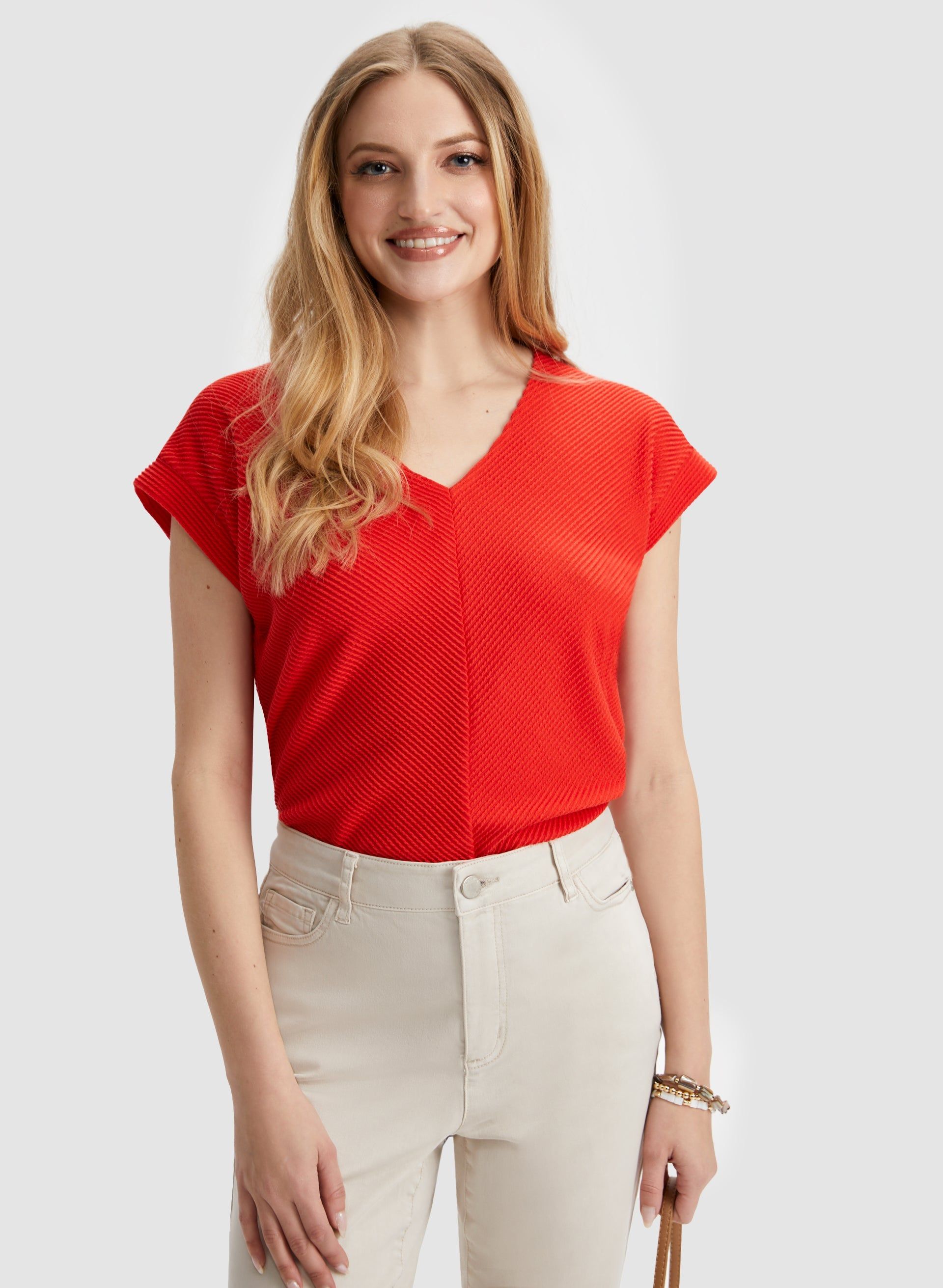 Ribbed Knit Top sold by Laura