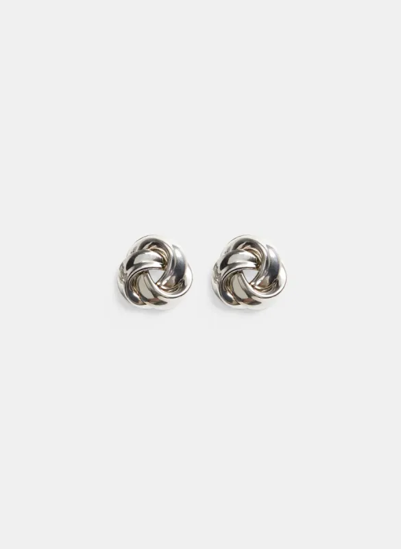 Knot Button Earrings sold by Laura