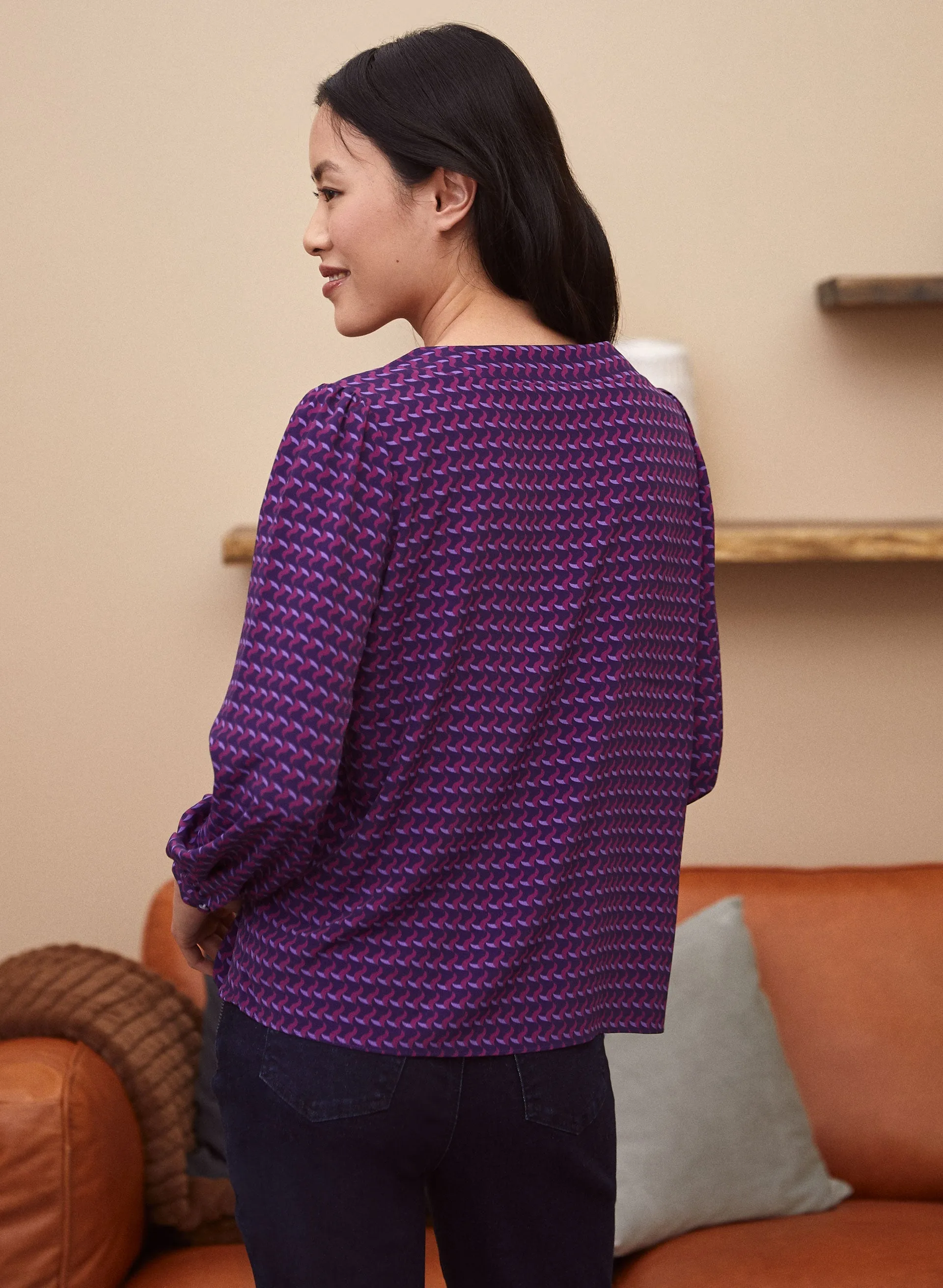 Geometric Print Blouse sold by Laura product image thumbnail 3