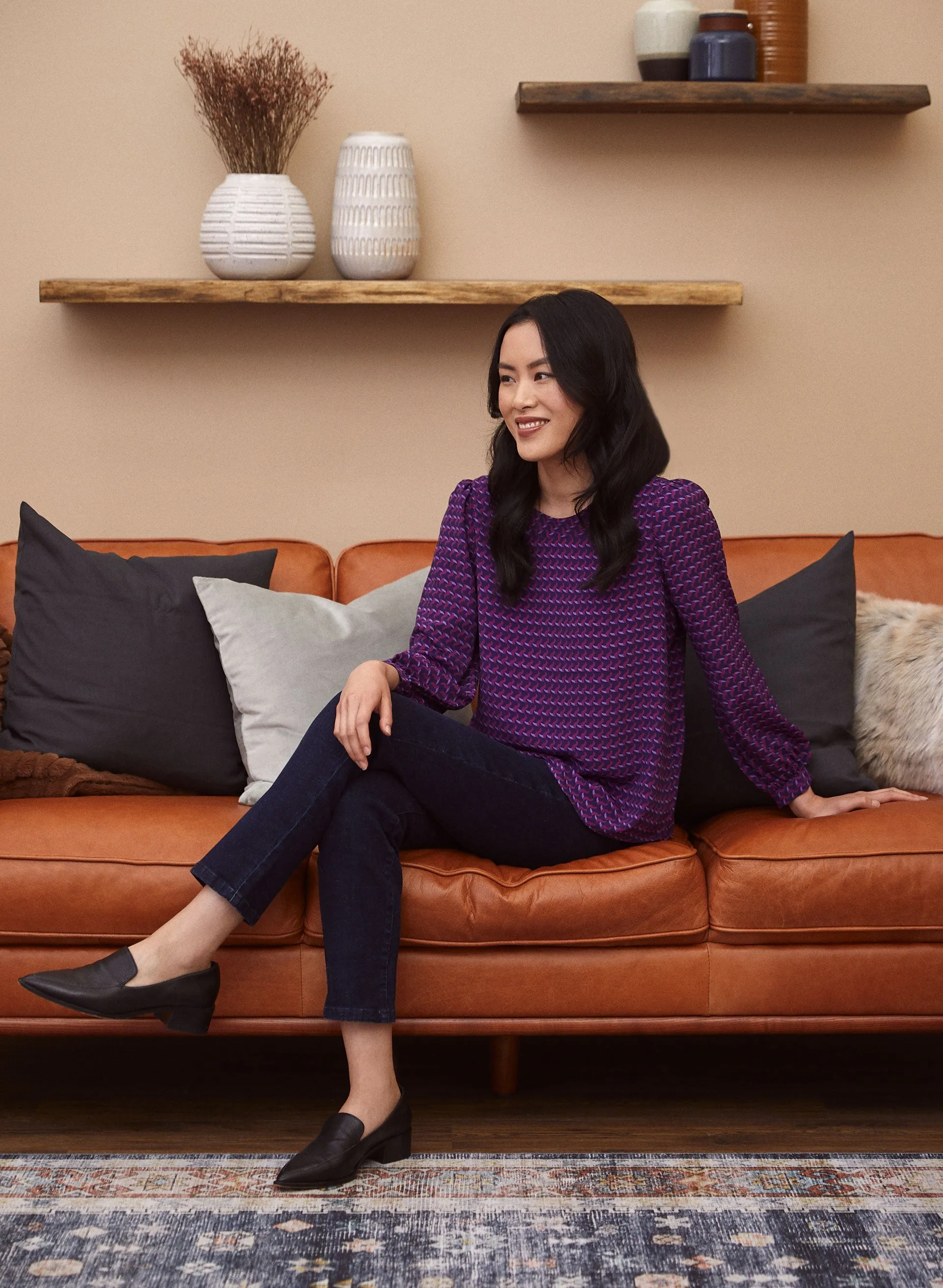 Geometric Print Blouse sold by Laura product image thumbnail 4