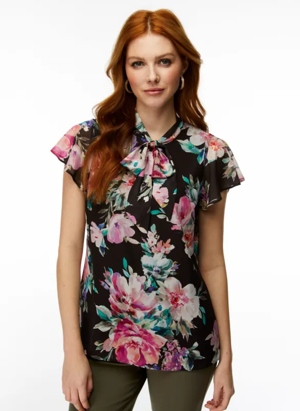 Floral Print Top sold by Laura