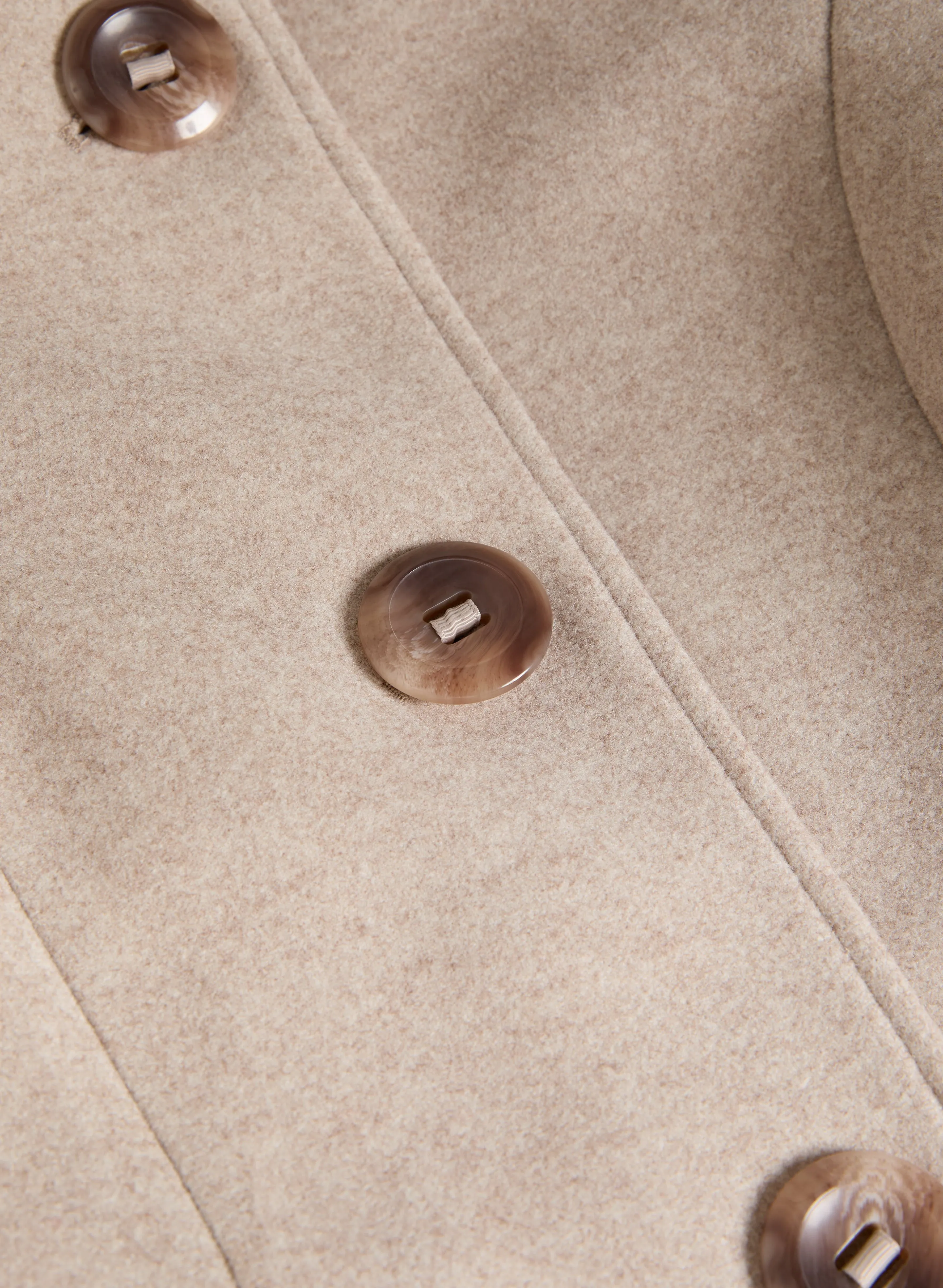 Stretch Wool Blend Coat sold by Laura product image thumbnail 2