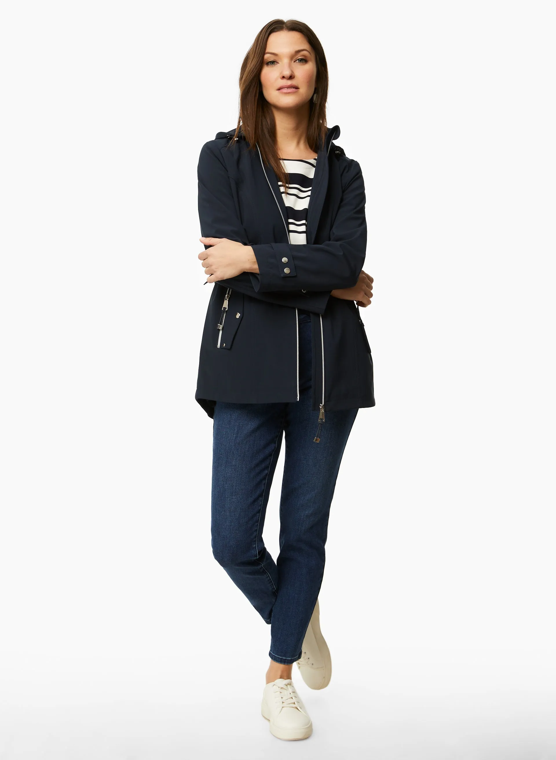 Removable Hood Raincoat sold by Laura product image thumbnail 3