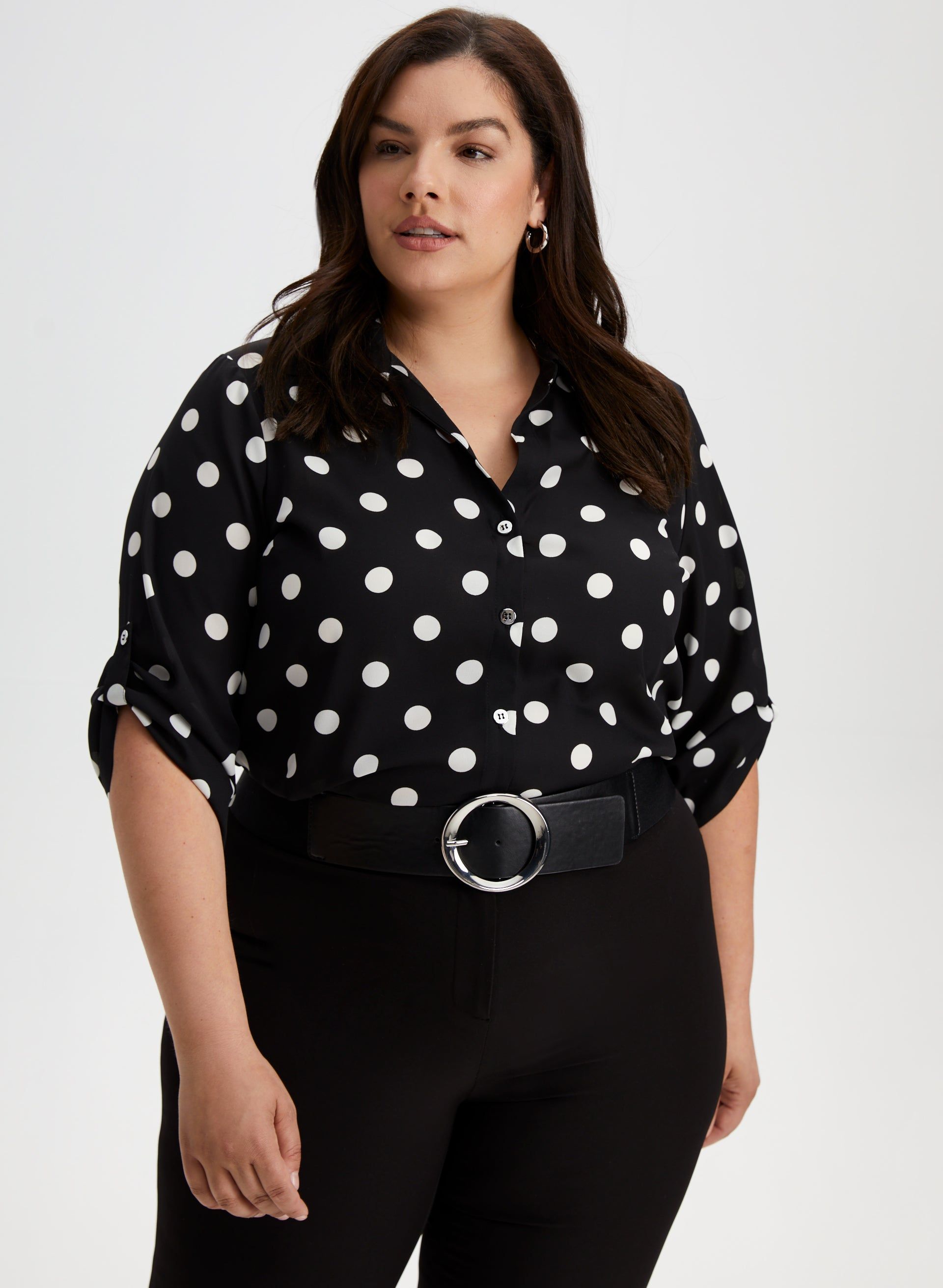 Round Buckle Elastic Belt sold by Laura product image thumbnail 2