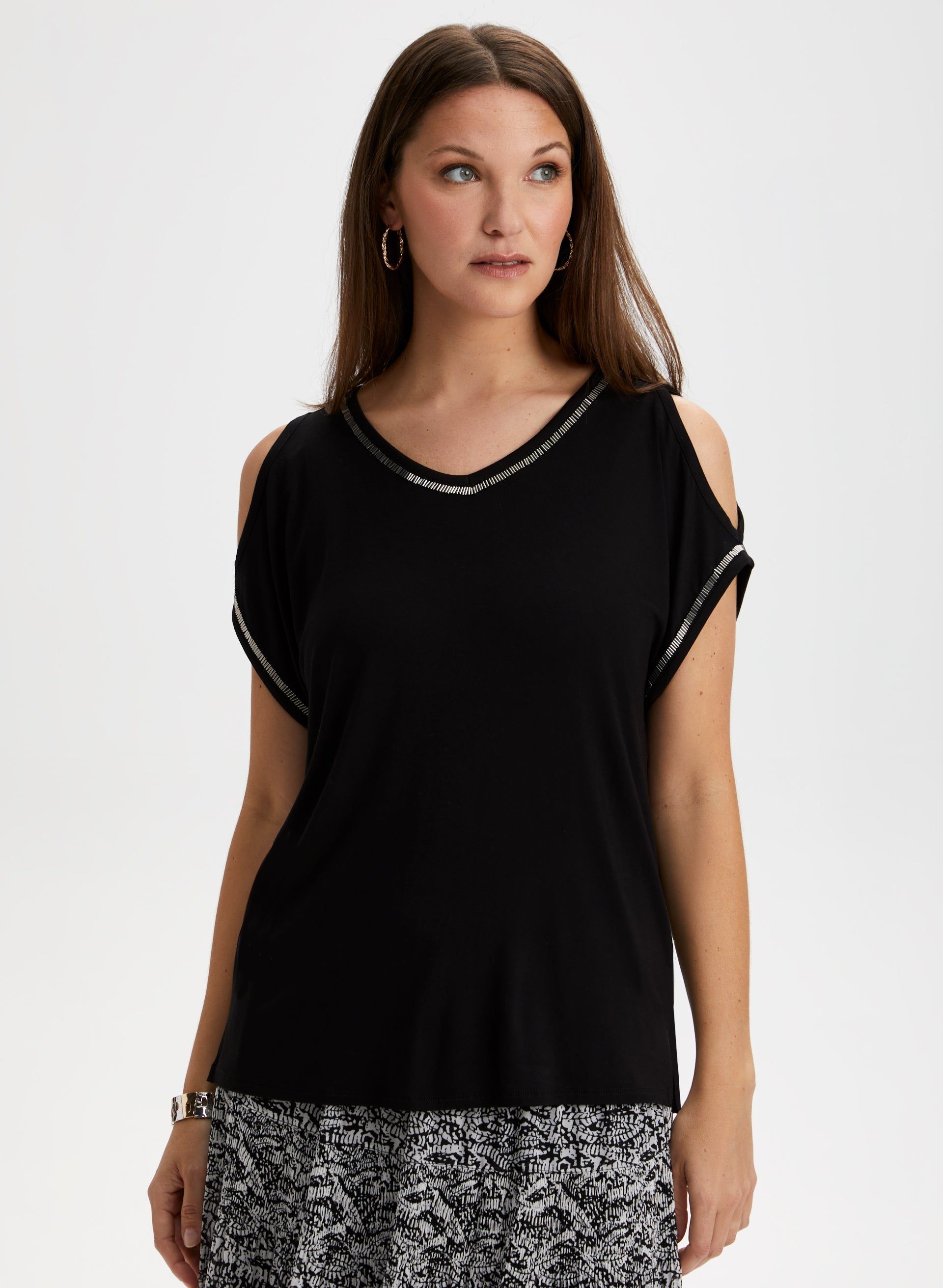 Cold Shoulder Top sold by Laura product image thumbnail 4
