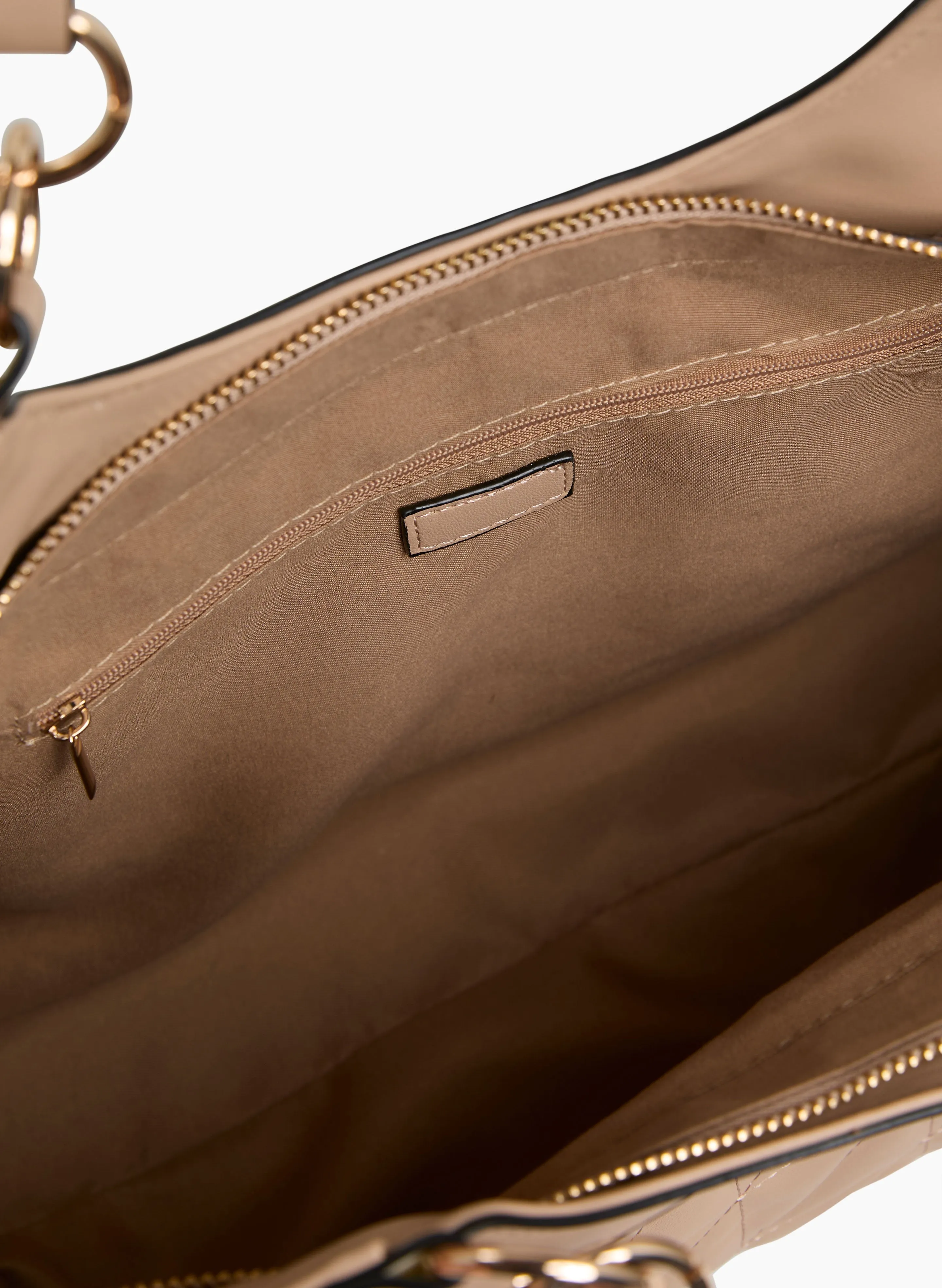 Quilted Vegan Leather Tote Bag sold by Laura product image thumbnail 5