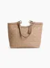 Quilted Vegan Leather Tote Bag sold by Laura