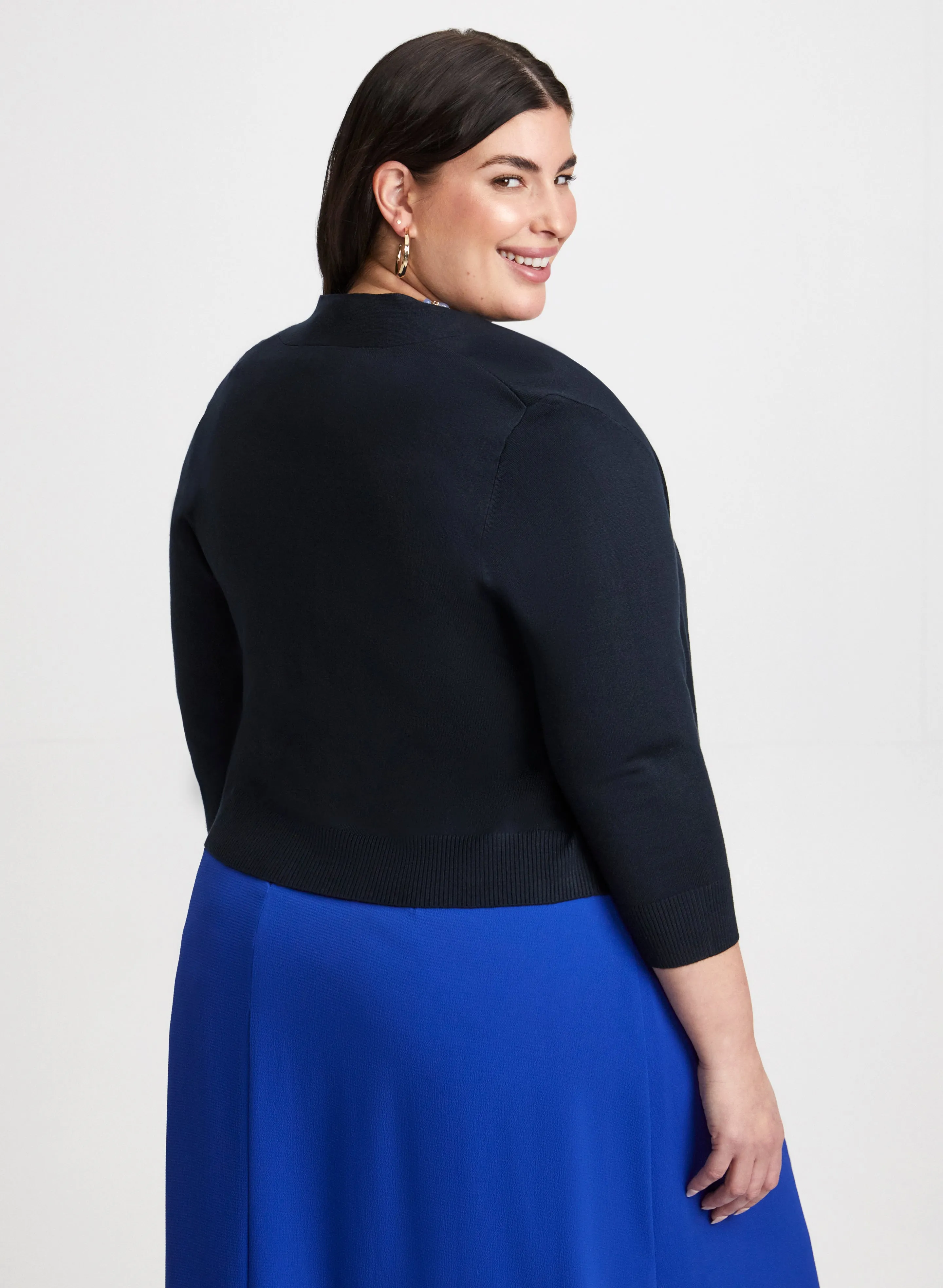 Ribbed Knit Cardigan sold by Laura product image thumbnail 4