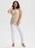 Slim Leg Pull-On Pants sold by Laura