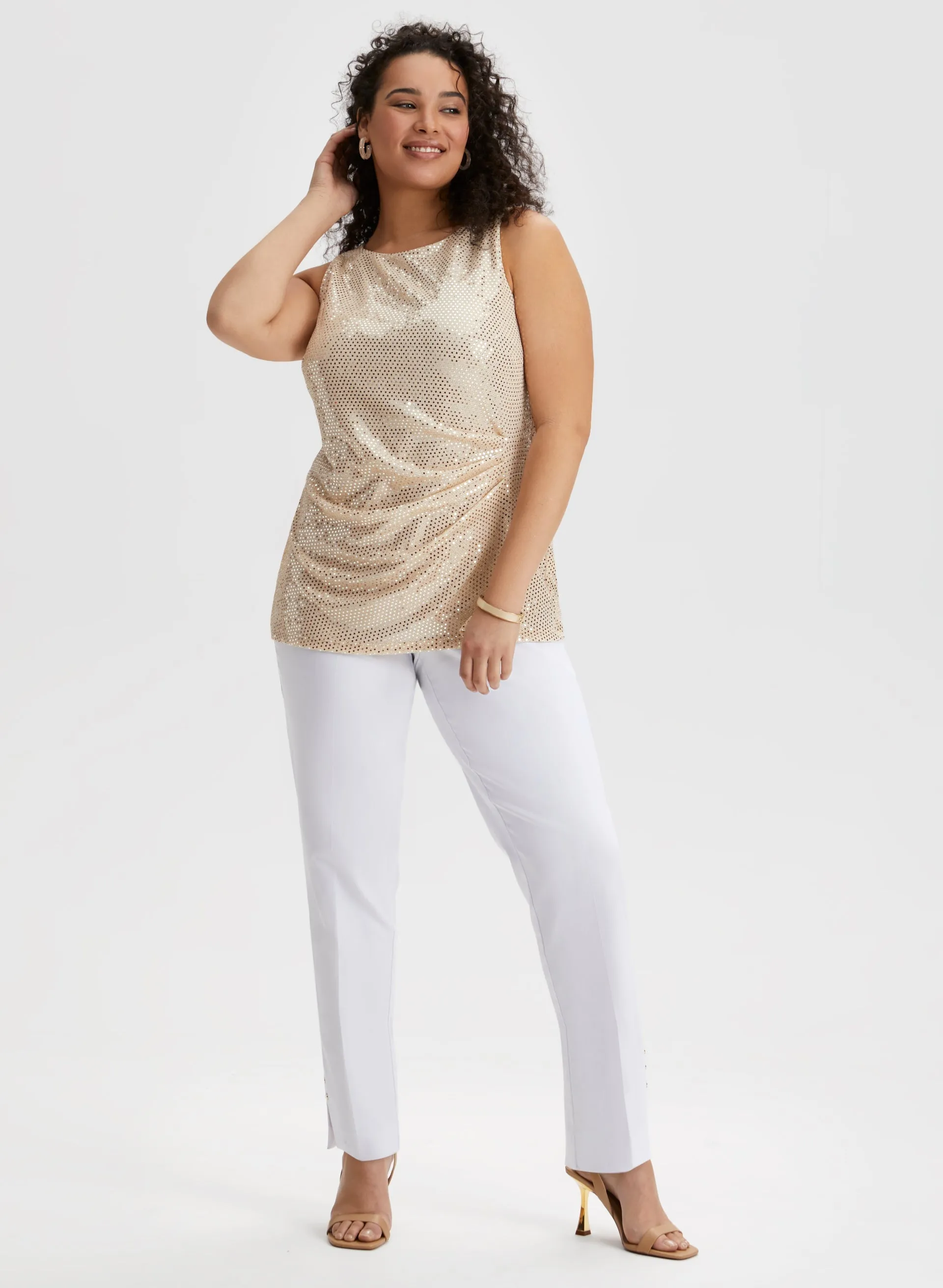 Slim Leg Pull-On Pants sold by Laura product image thumbnail 3