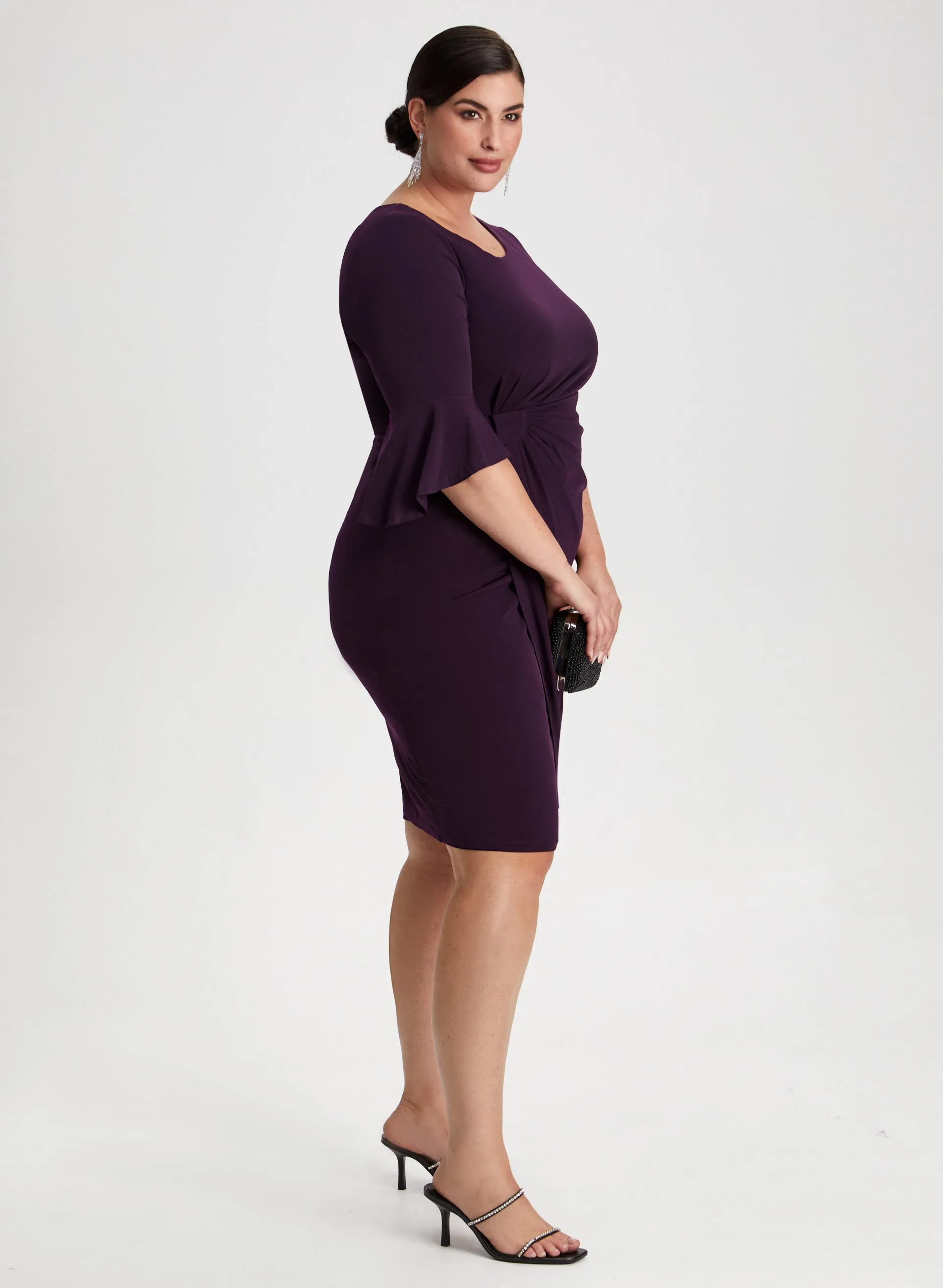 Bell Sleeve Sheath Dress sold by Laura product image thumbnail 2